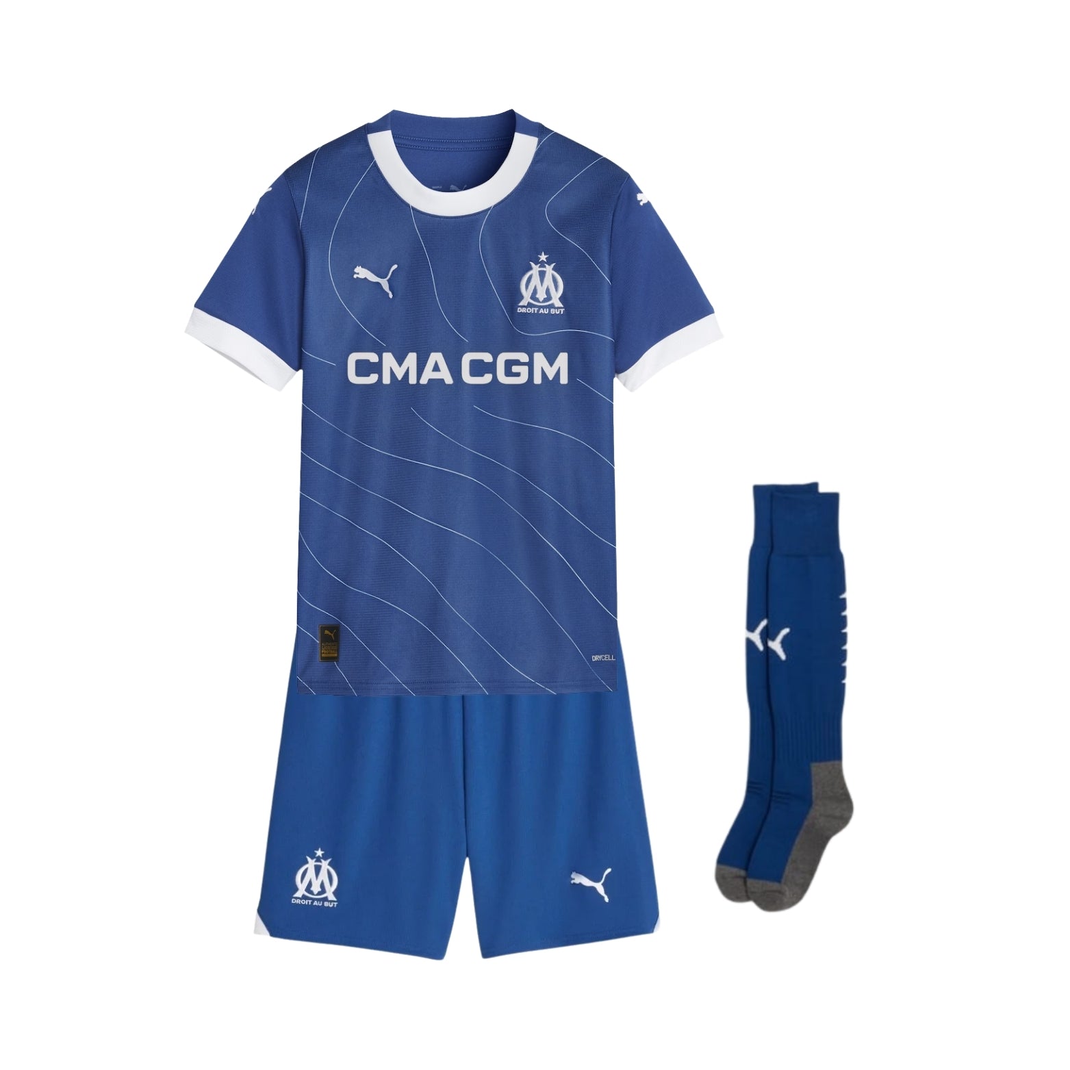 Kit - Olympique de Marseille Extérieur 23/24 - Vue de face