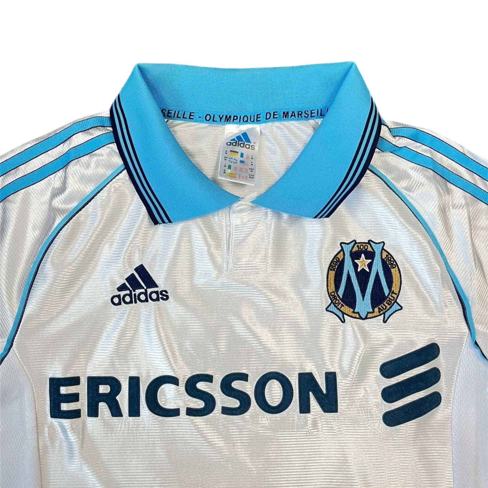 Olympique de Marseille Domicile 98/99 - Vue rapprochée