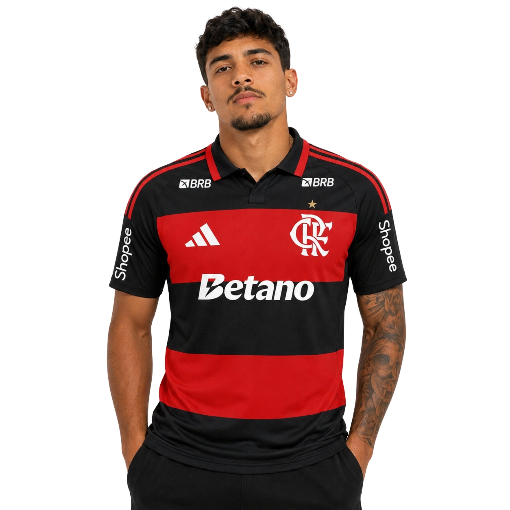 Flamengo Home 26/27 - All Sponsors