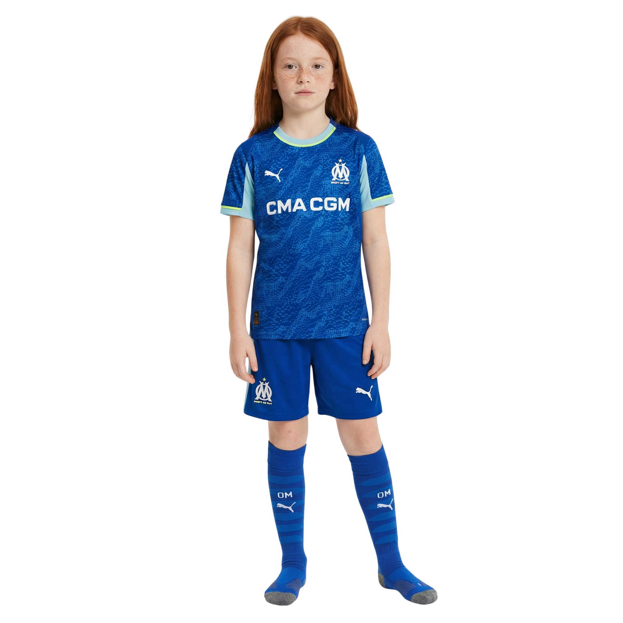 Kit - Olympique Marseille Troisième 25/26 - Vue de dos