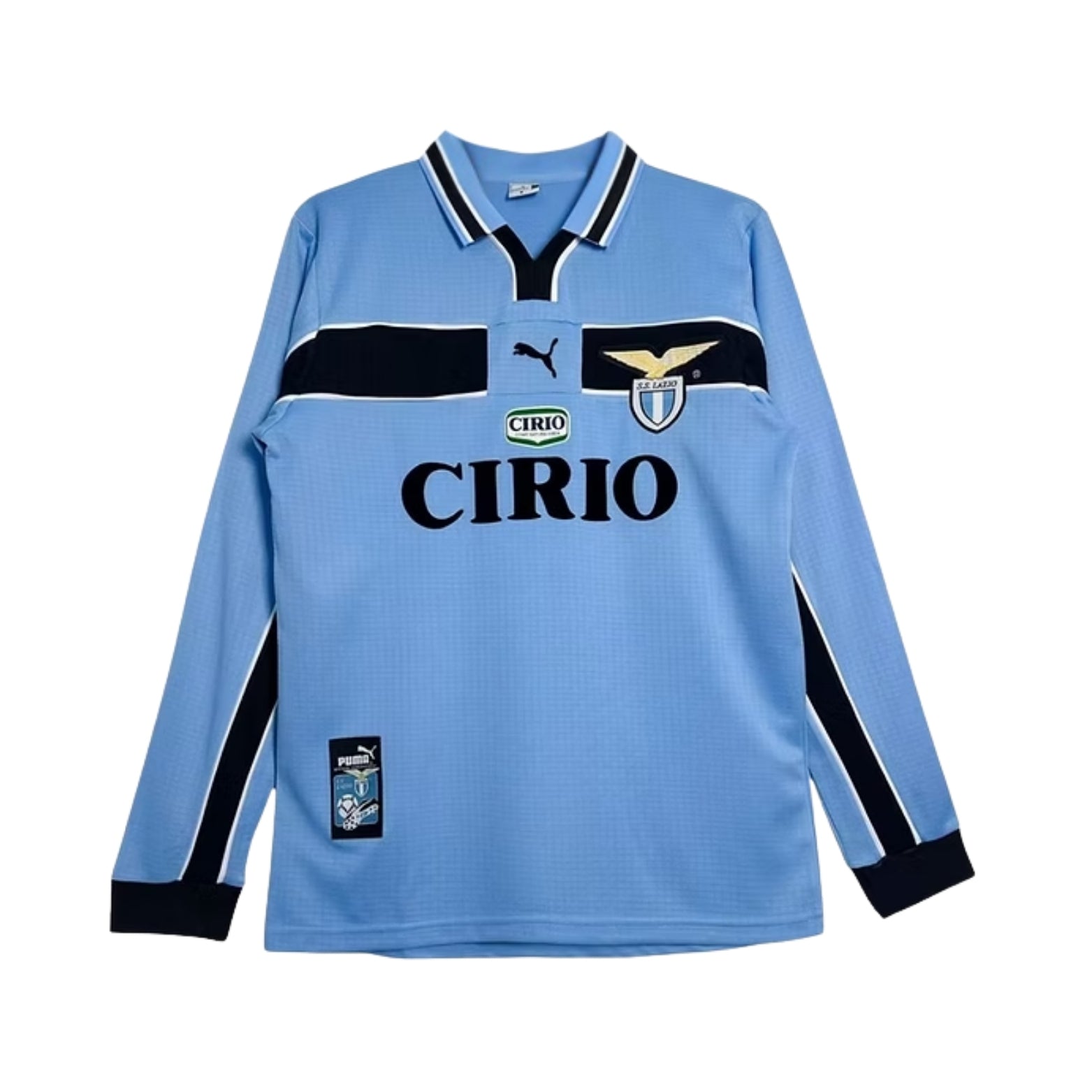 Lazio Domicile 98/99 - Manches Longues - Vue de face