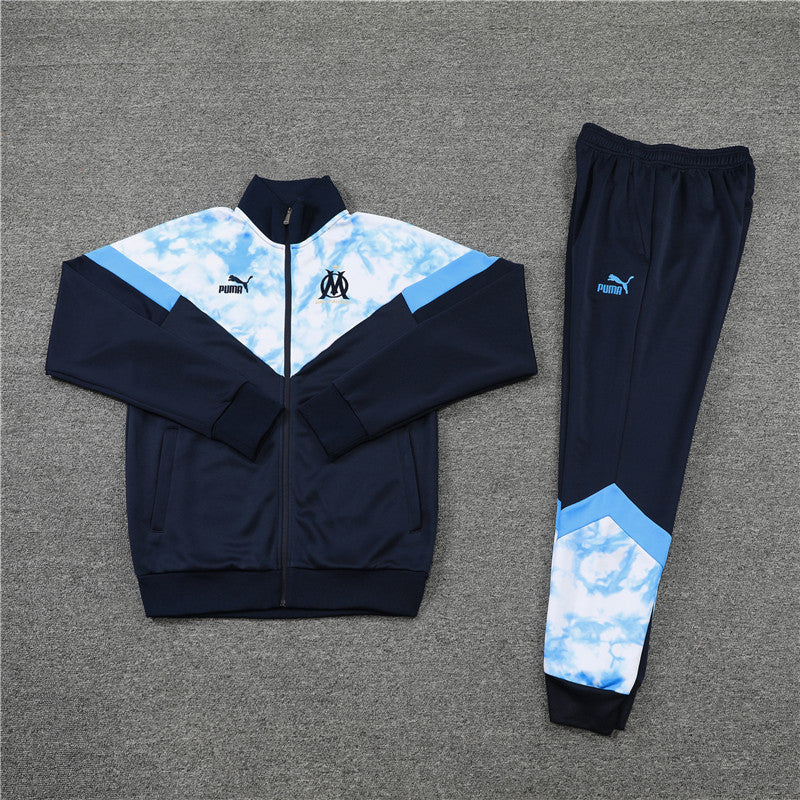 Olympique de Marseille - Survêtement - Zip Complet - Détail