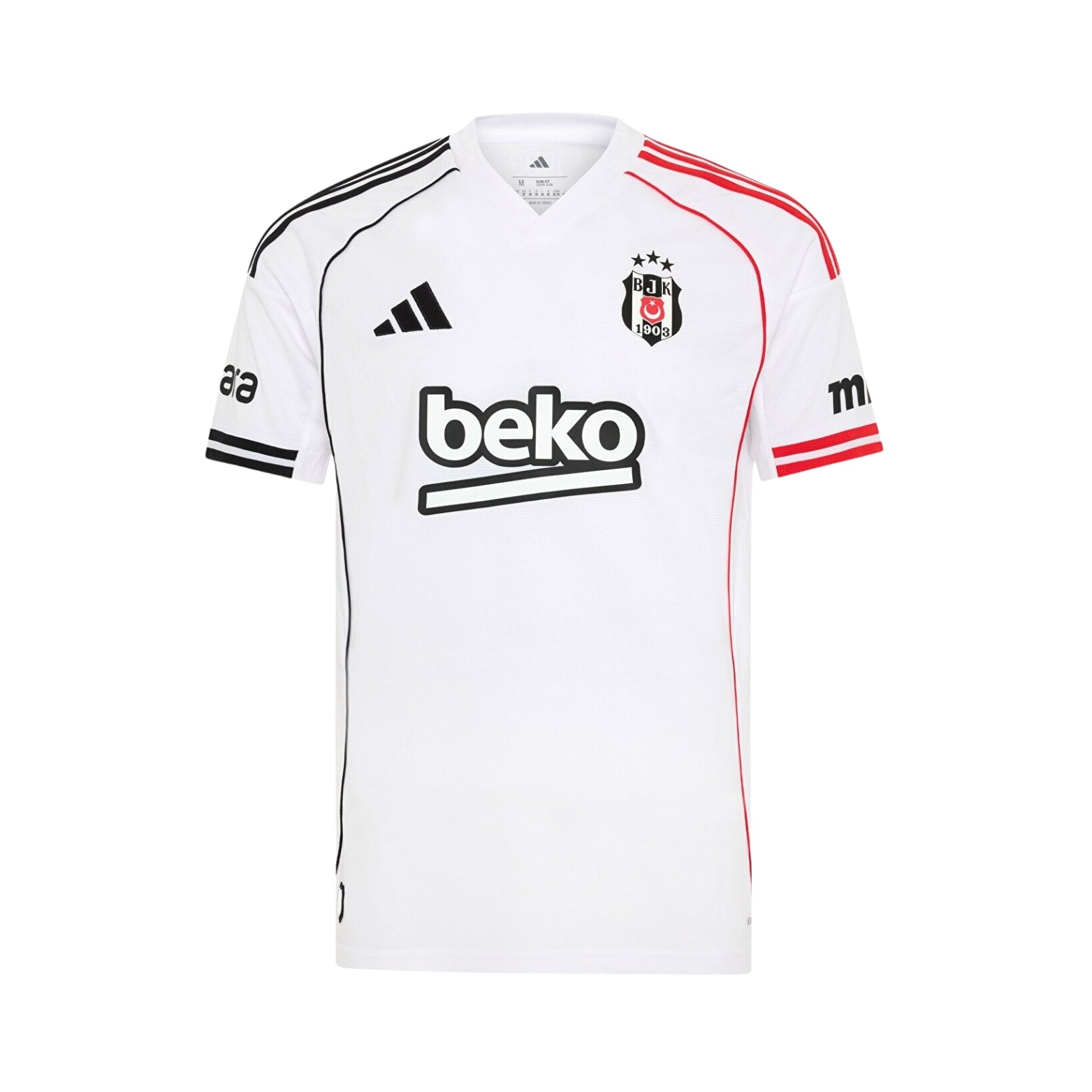 Besiktas Domicile 25/26 - Vue de face