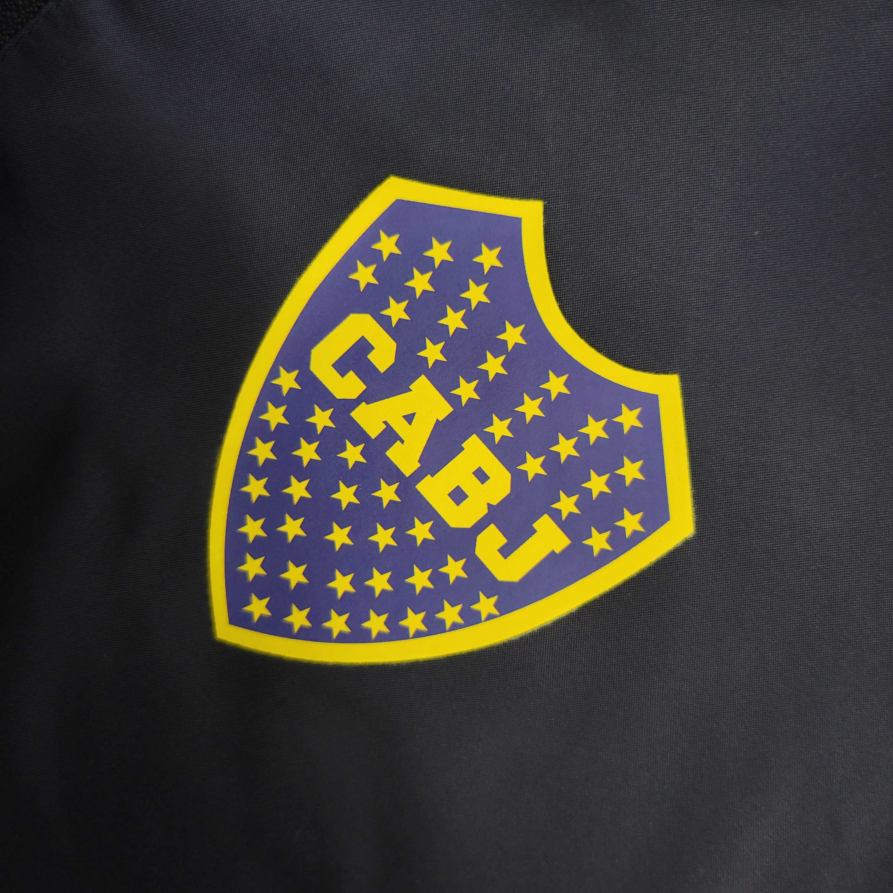 Coupe-Vent - Boca Juniors - Vue rapprochée