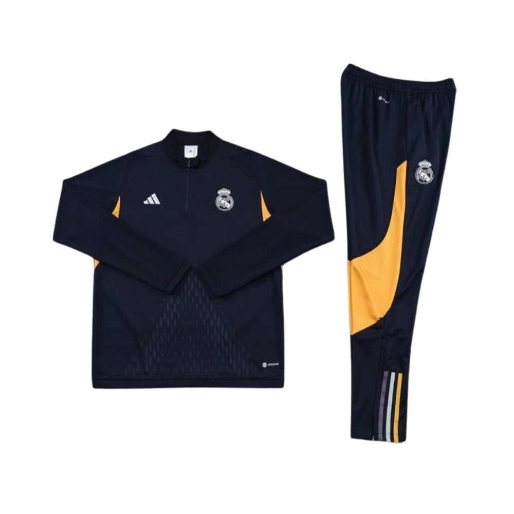 Real Madrid 25/26 - Survêtement - 1/2 Zip - Détail