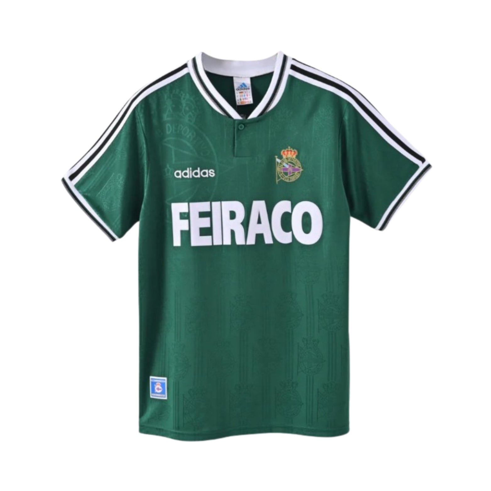 Deportivo de La Coruña Extérieur 98/99 - Vue de face