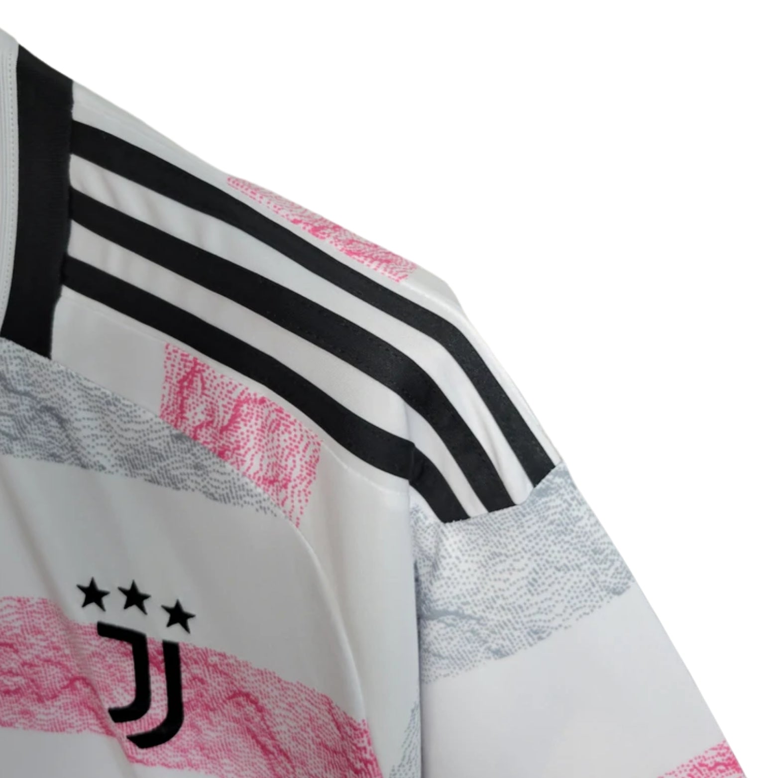 Juventus Extérieur 23/24 - Vue rapprochée