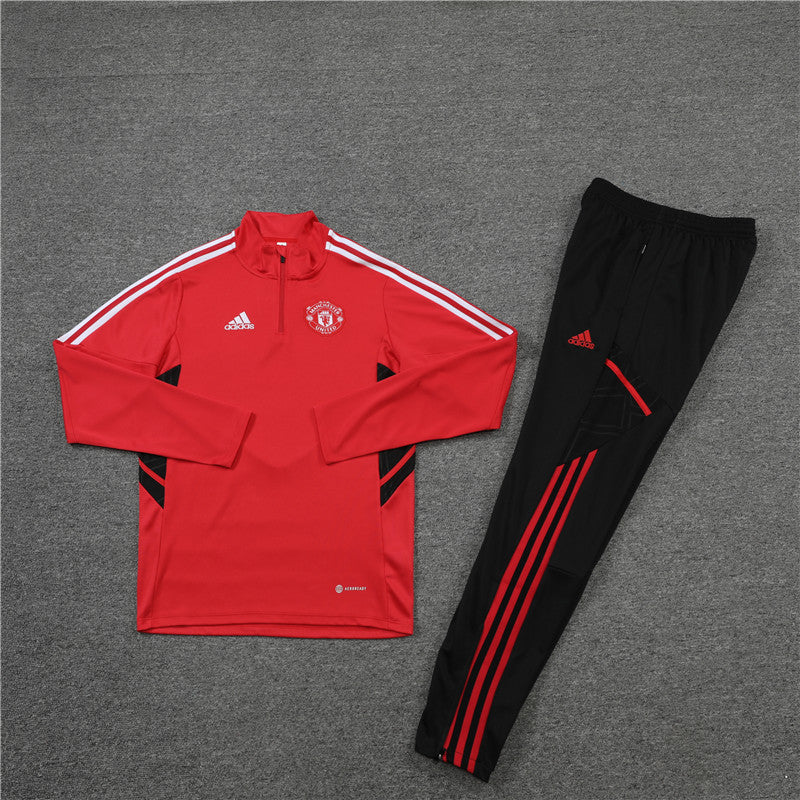 Manchester United - Survêtement - 1/2 Zip - Détail