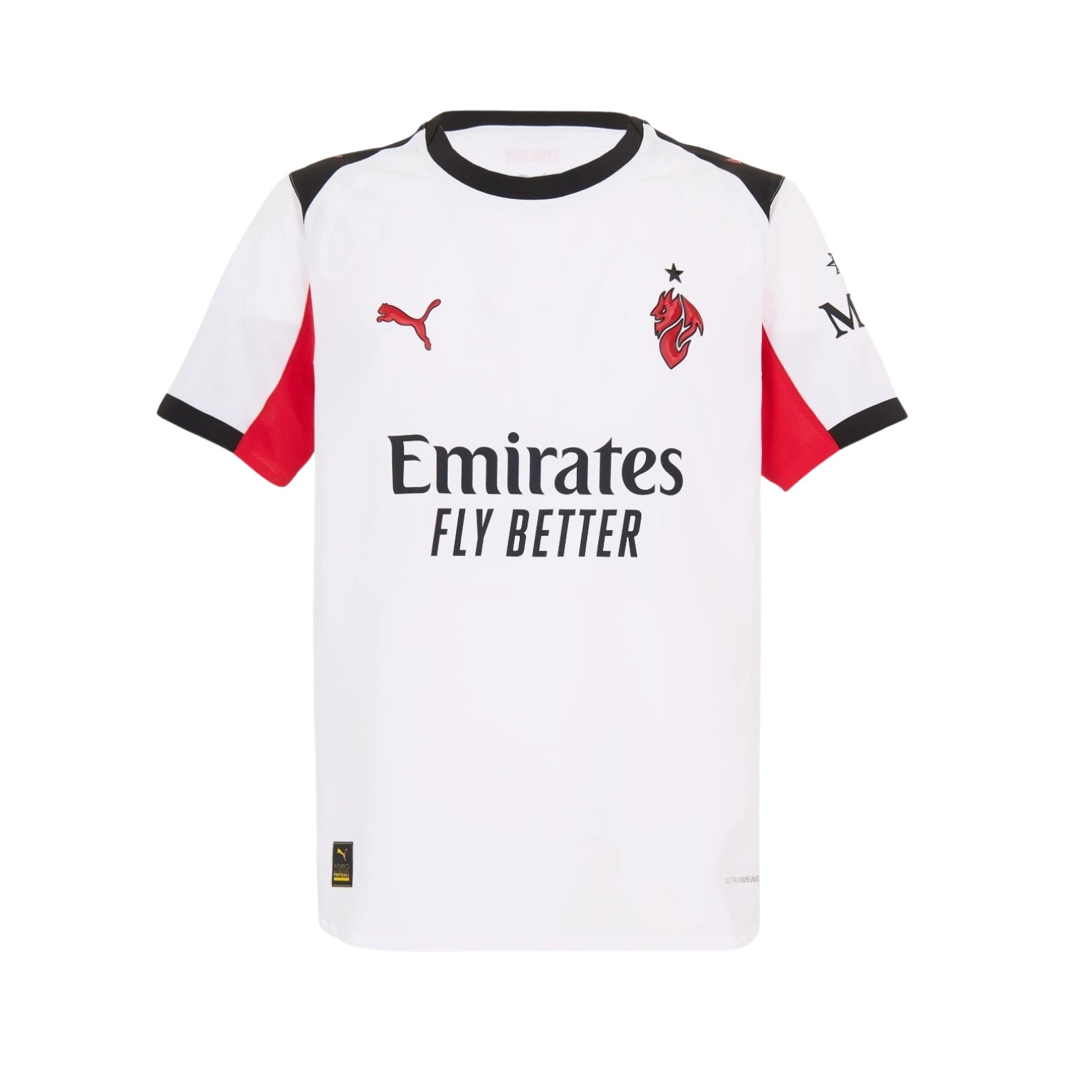 AC Milan Extérieur 25/26 - Vue de face
