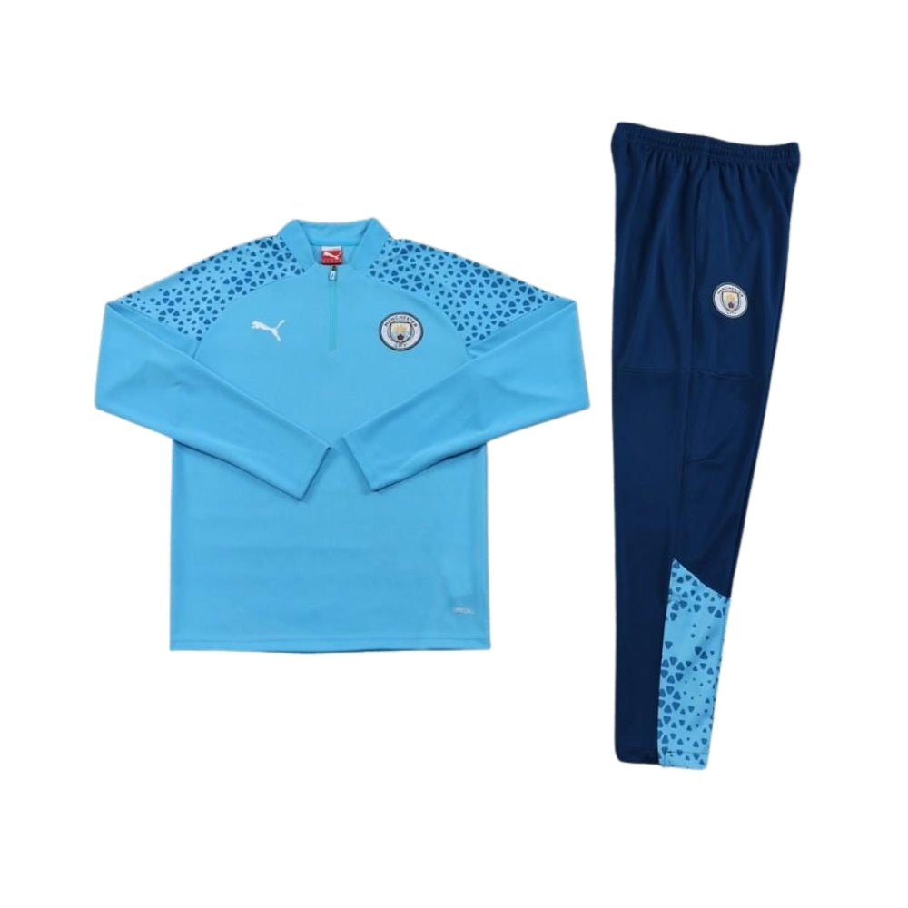 Manchester City 25/26 - Survêtement - 1/2 Zip - Détail