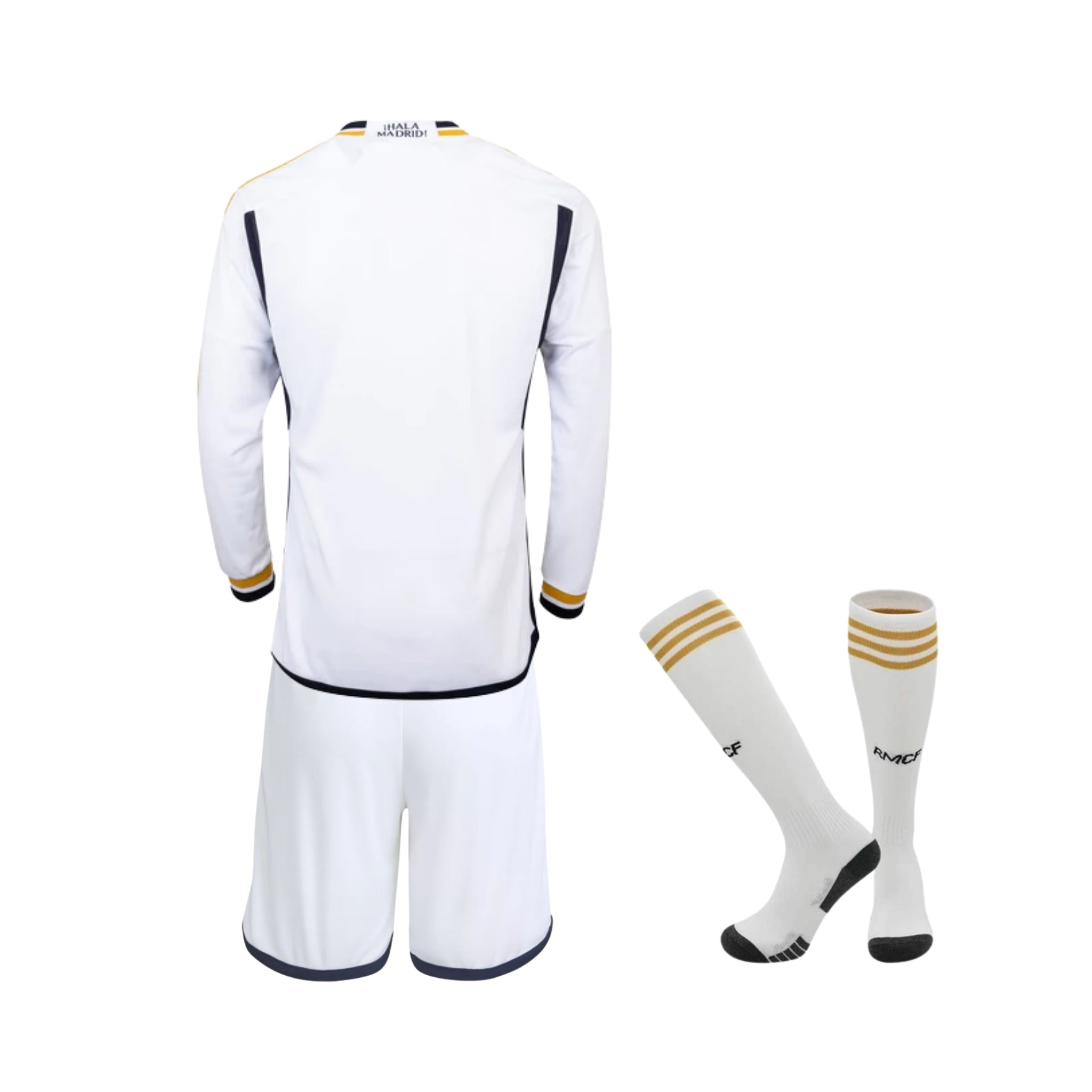 Kit - Real Madrid Domicile 23/24 - Manches Longues - Vue de dos