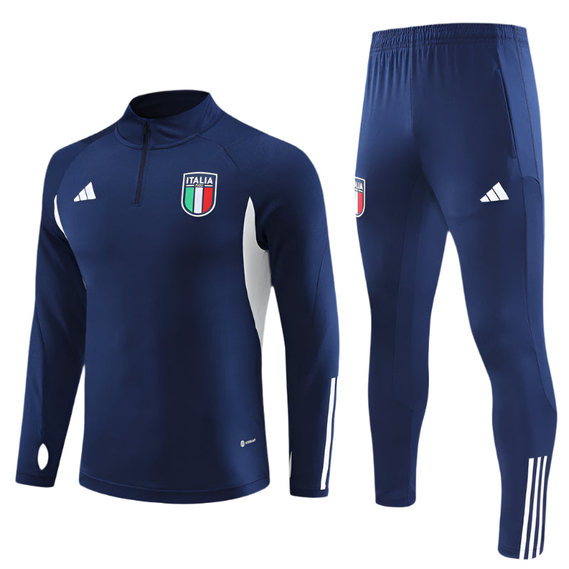 Italie - Survêtement - 1/2 Zip - Vue de face