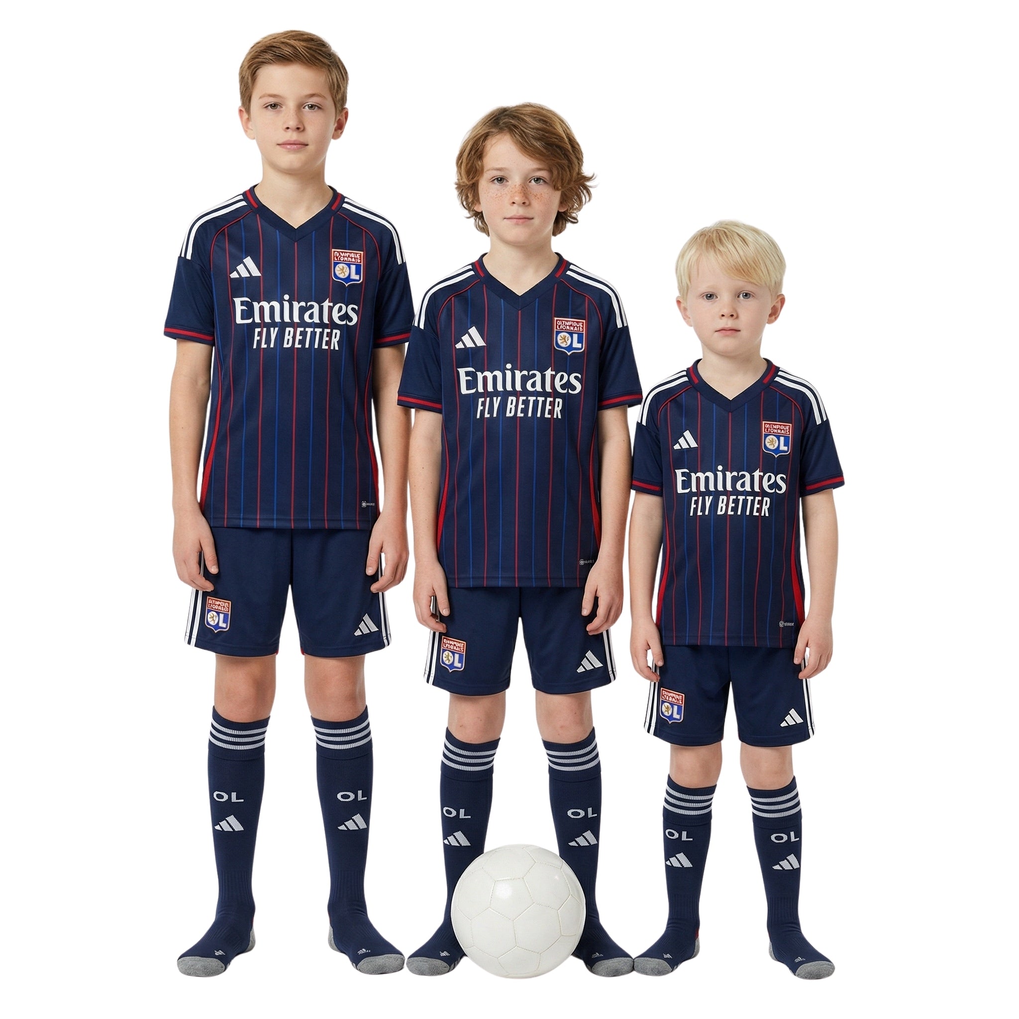 Kit - Olympique Lyonnais Extérieur 25/26 - Vue de dos