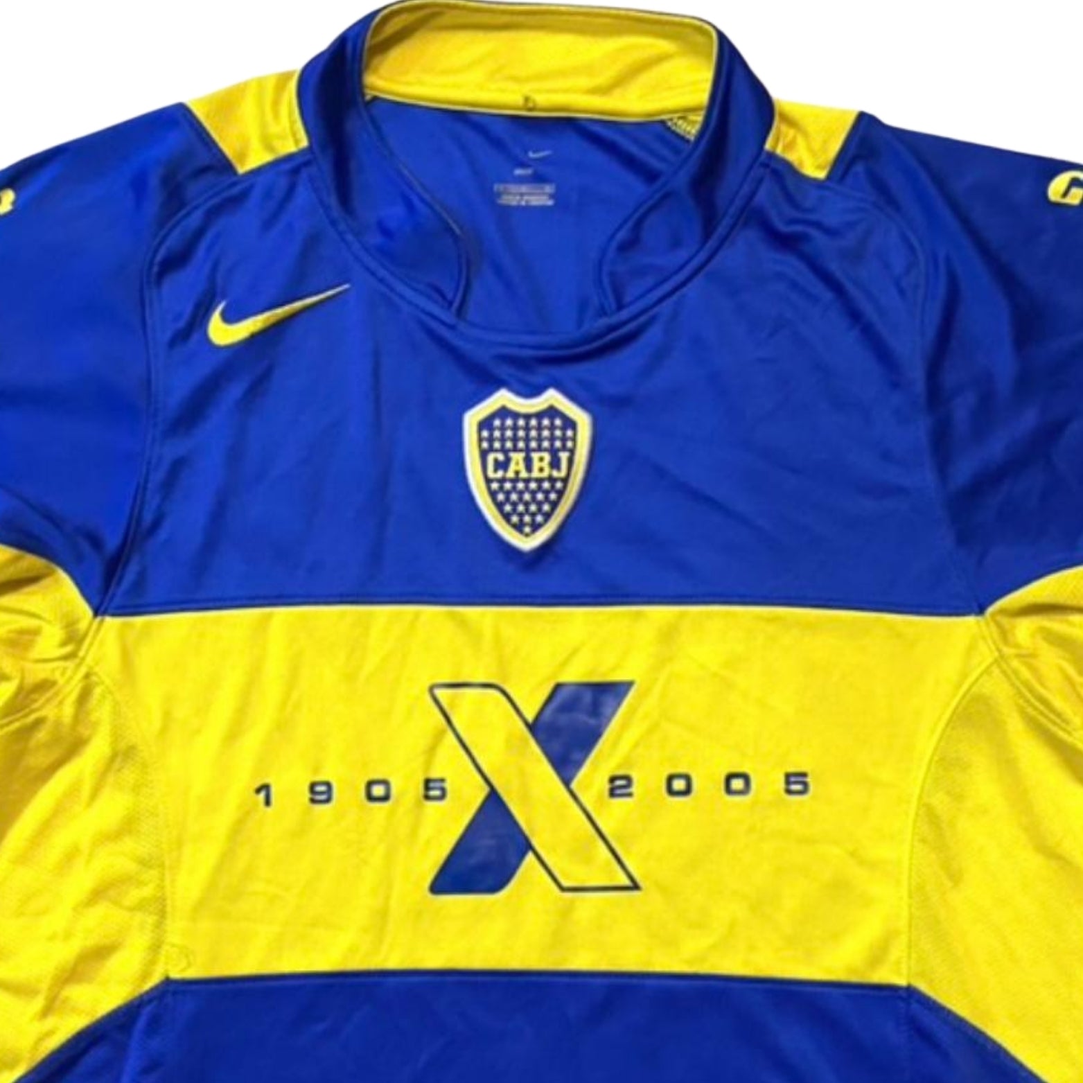 Boca Juniors Domicile 05/06 - 100e anniversaire - Détail