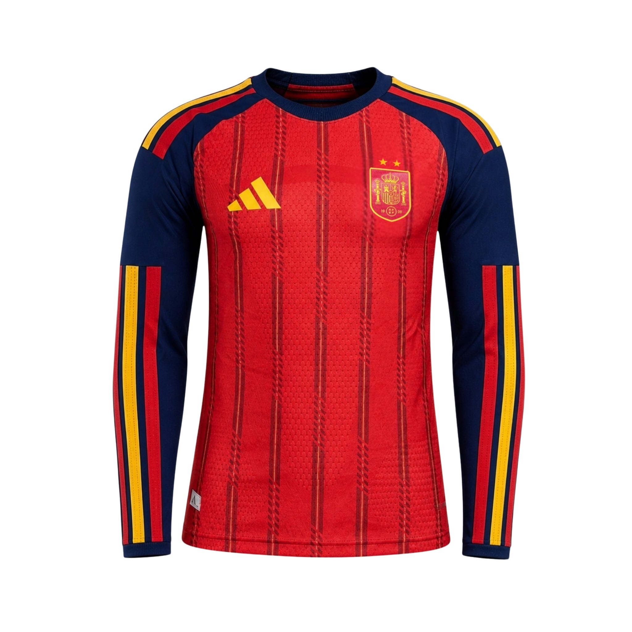 Espagne Domicile 26/27 - Champions Du Monde 2026 - Manches Longues - Version Joueur