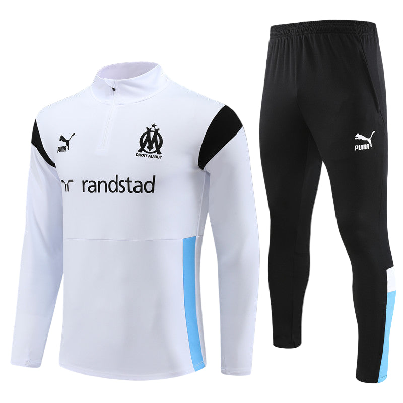 Olympique de Marseille - Survêtement 1/2 Zip - Vue de face