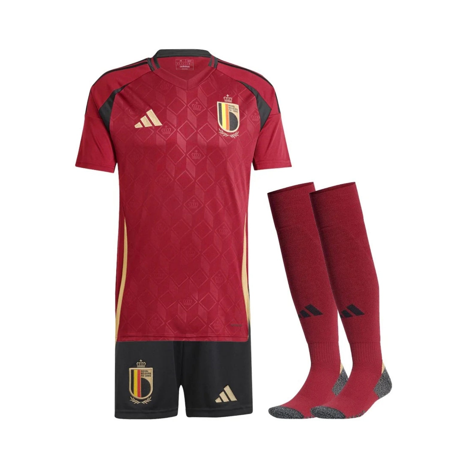 Kit - Belgique Domicile 24/25 - Vue de face