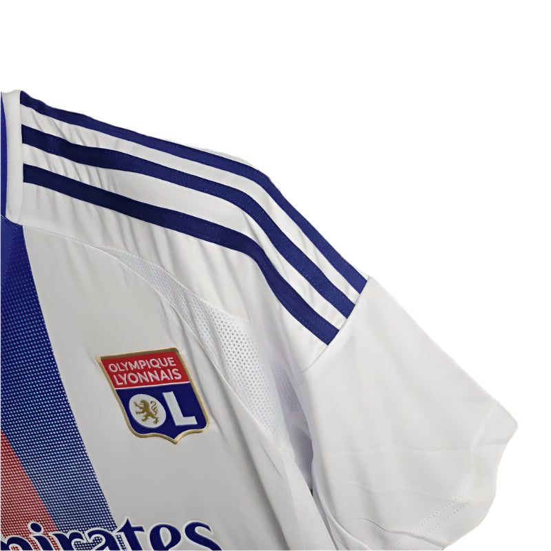 Olympique Lyonnais Domicile 24/25 - Vue rapprochée