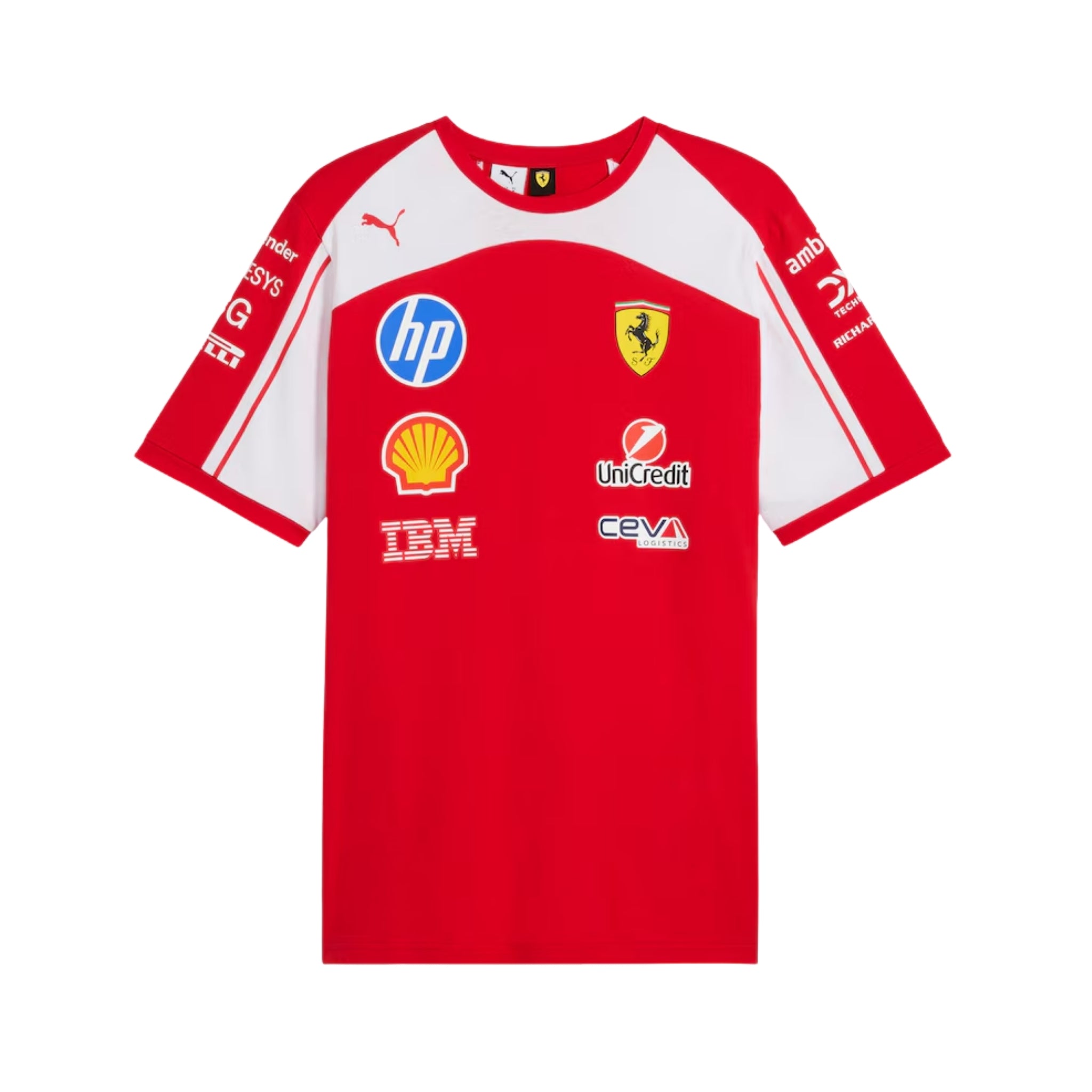 T-Shirt Scuderia Ferrari F1 2026 - Vue de face