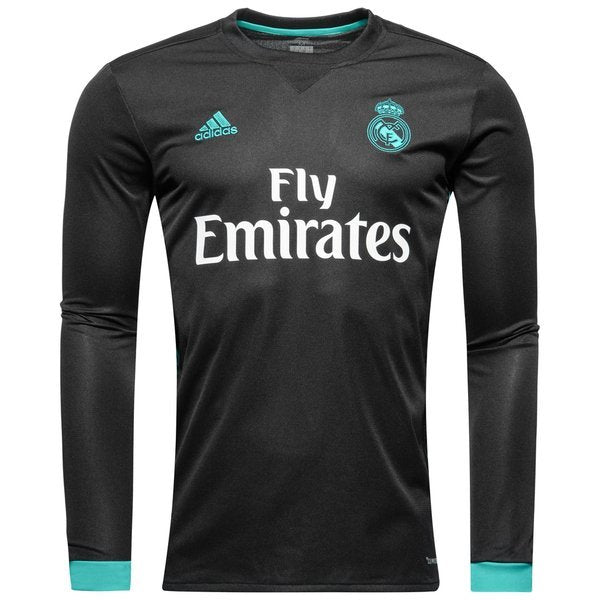 Real Madrid Extérieur 17/18 - Ronaldo 7 - Manches Longues - Vue de dos