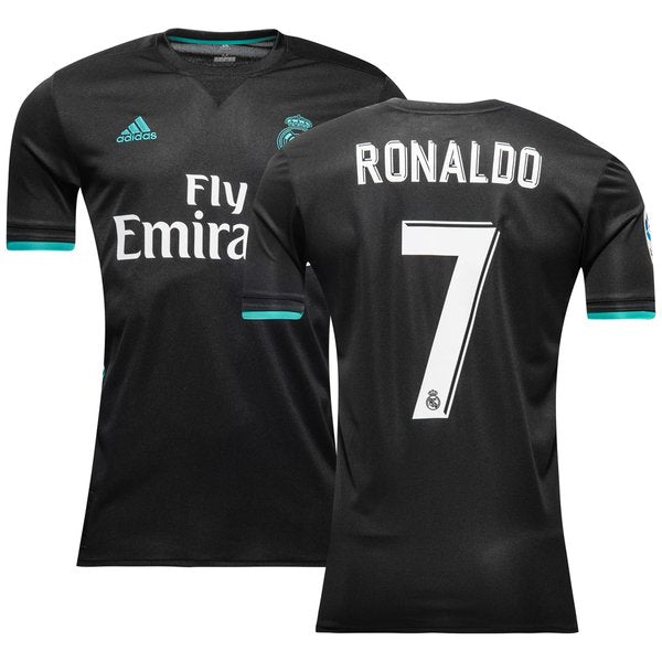 Real Madrid Extérieur 17/18 - Ronaldo 7 - Vue de face