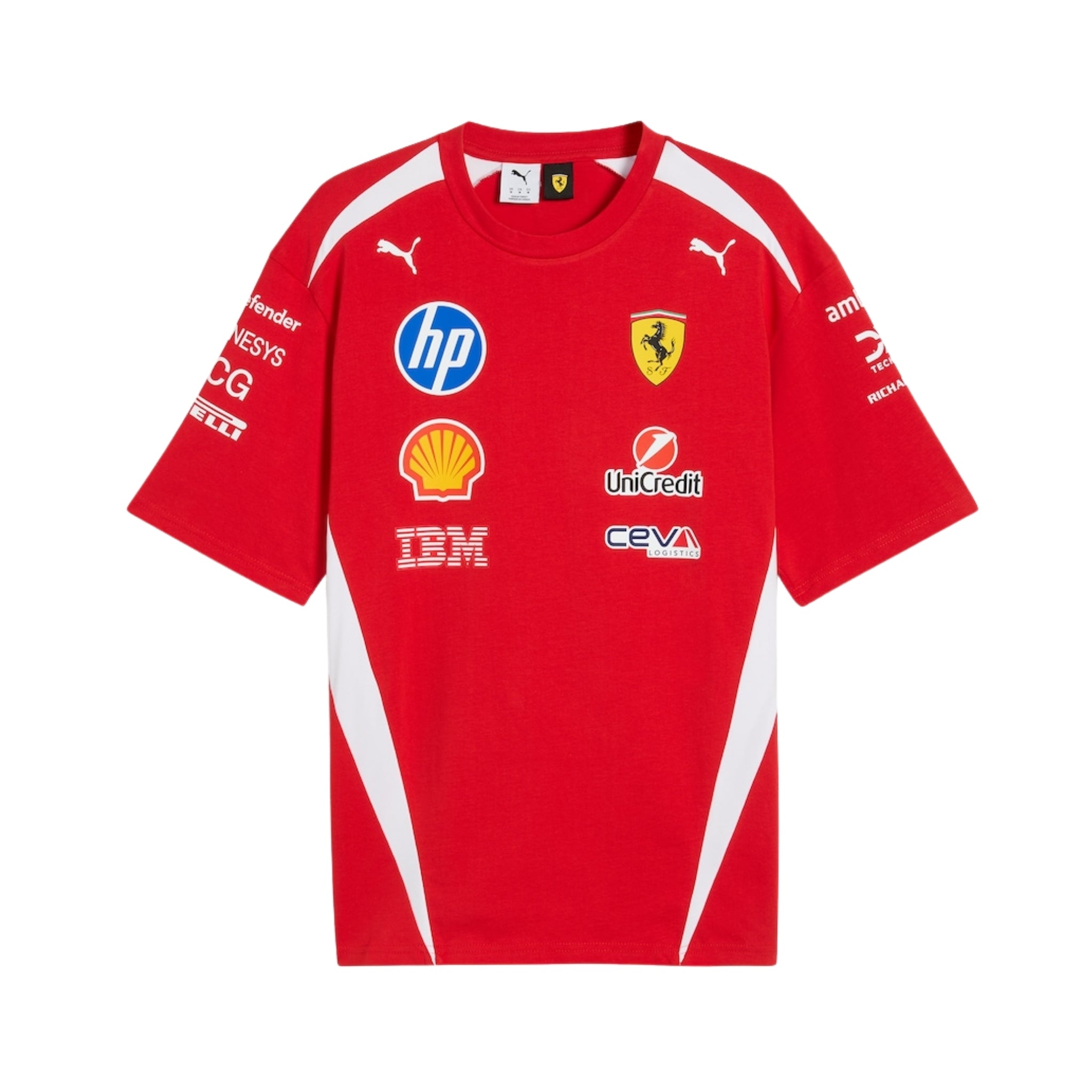 T-Shirt Scuderia Ferrari F1 2026 - Vue de face