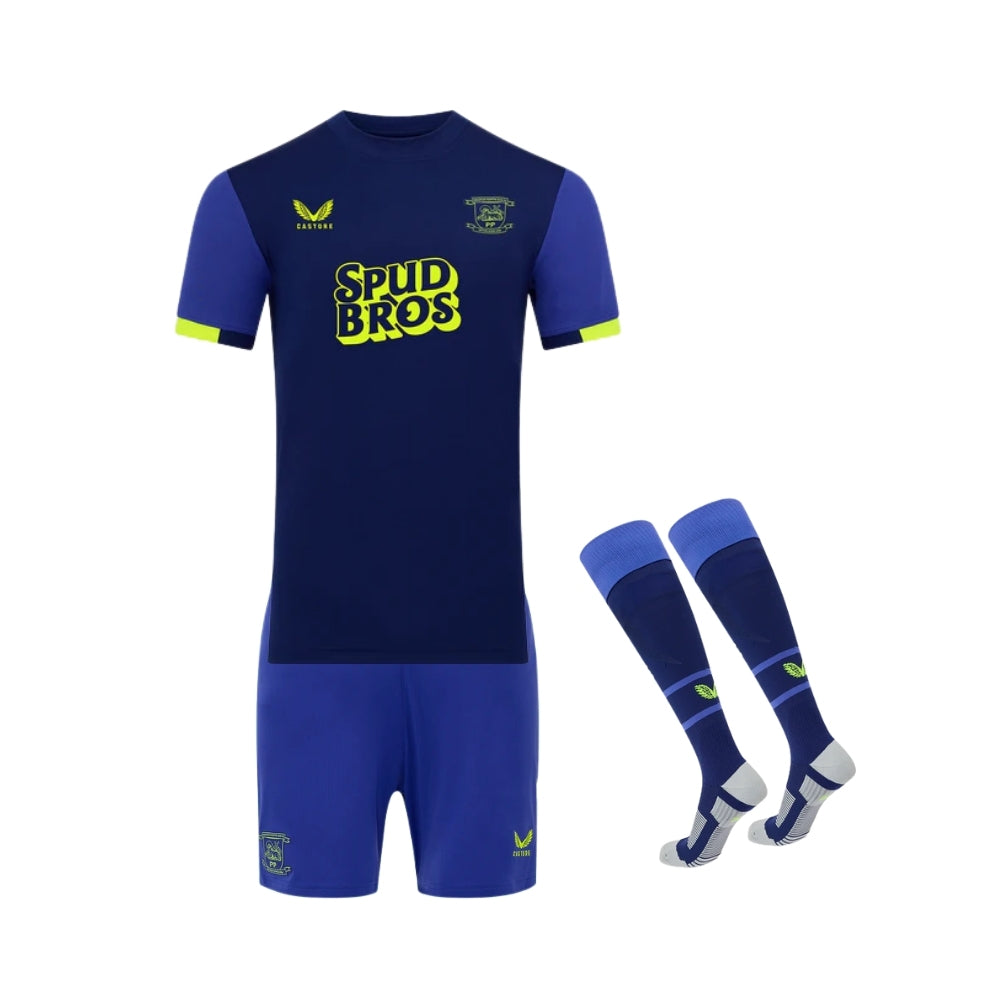 Kit - Preston North End Extérieur 25/26 - Vue de face
