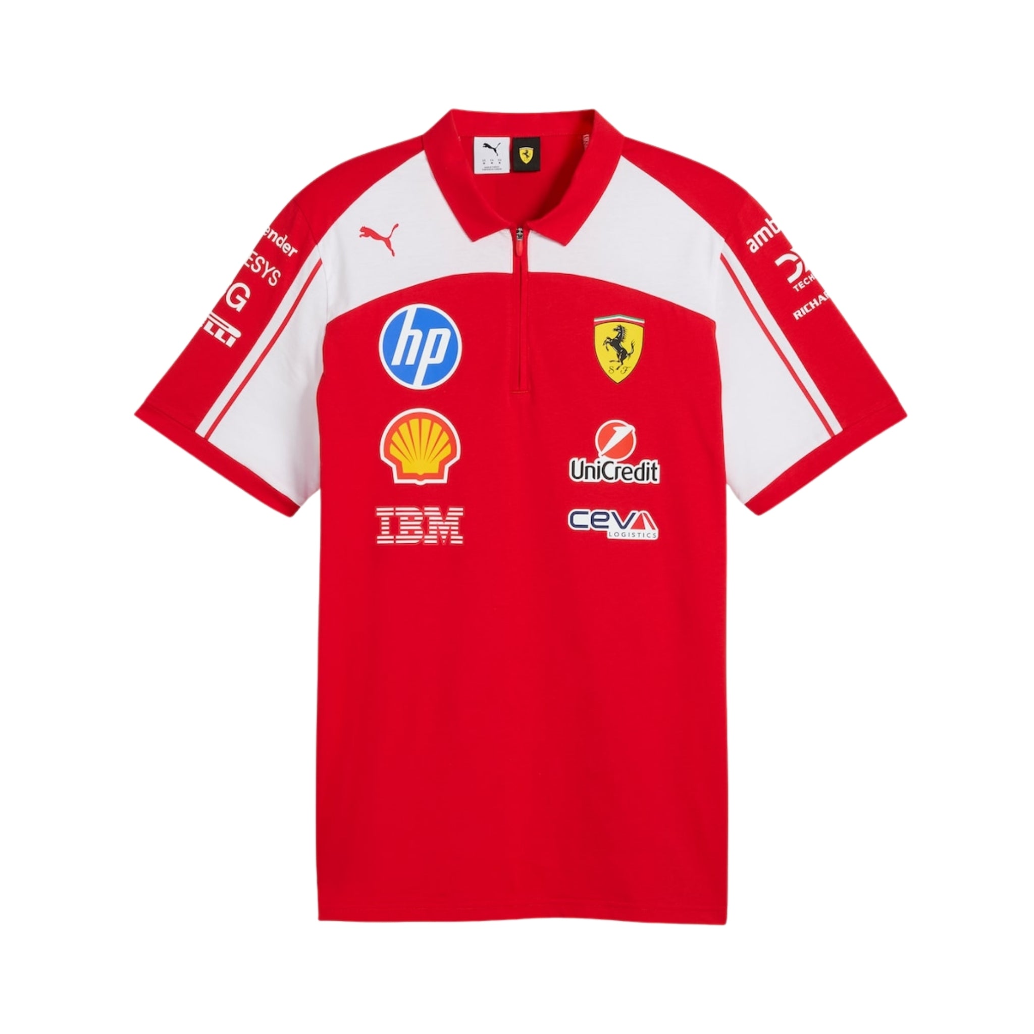 Polo Scuderia Ferrari F1 2026 - Vue de face