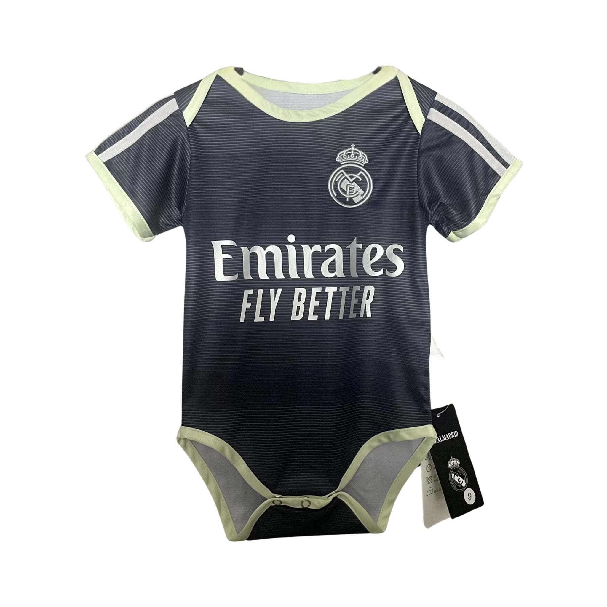 Body Bébé Real Madrid Extérieur 25/26 - Vue de face