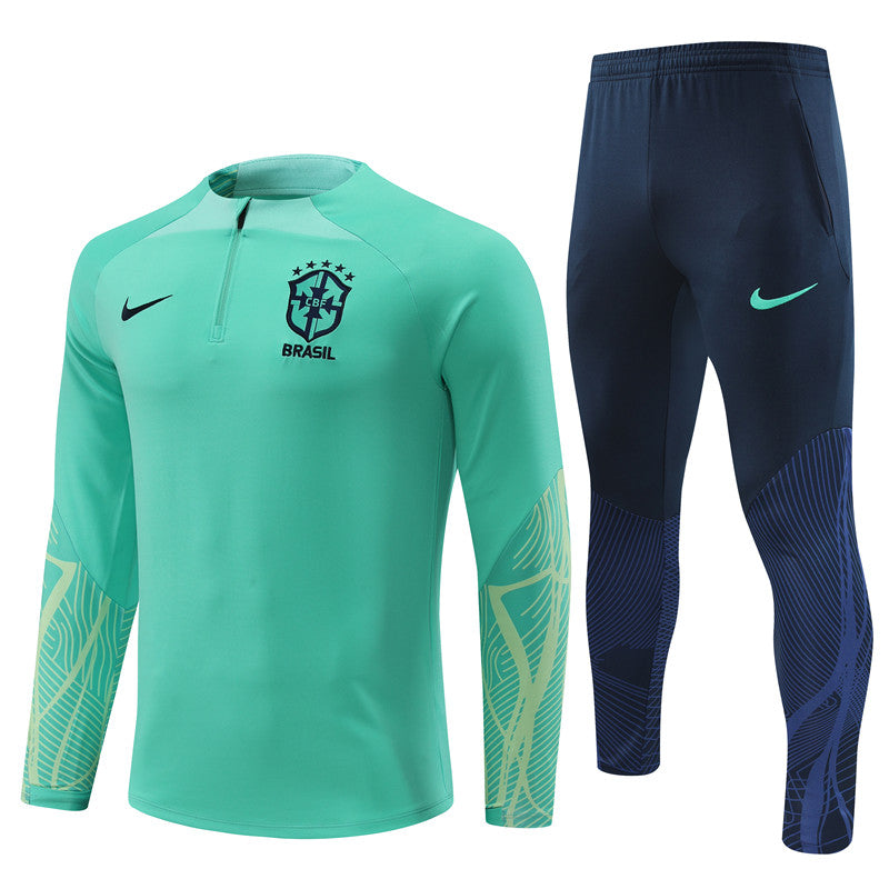 Brésil - Survêtement - 1/2 Zip - Vue de face
