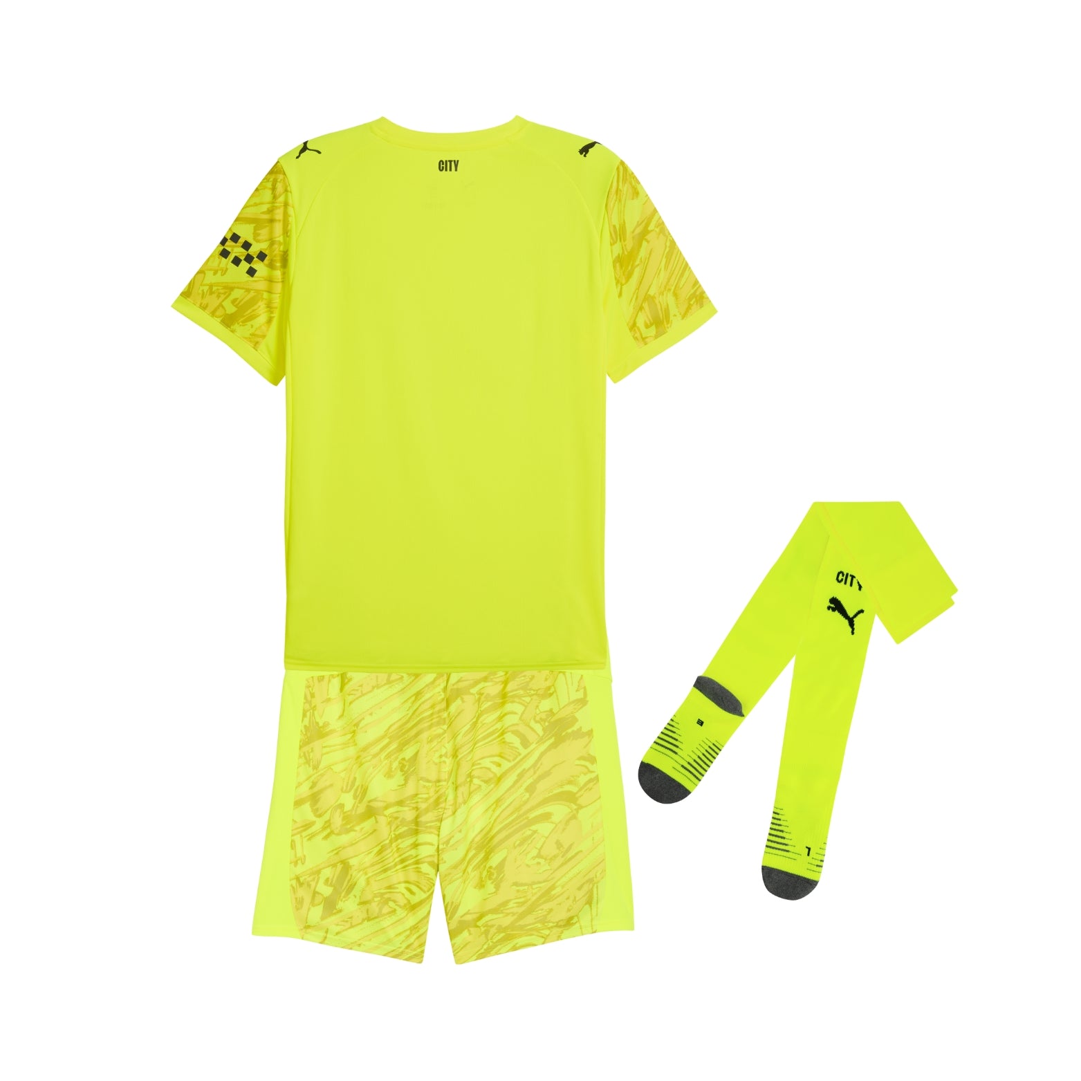 Kit - Manchester City Gardiens de But 25/26 - Vue de dos