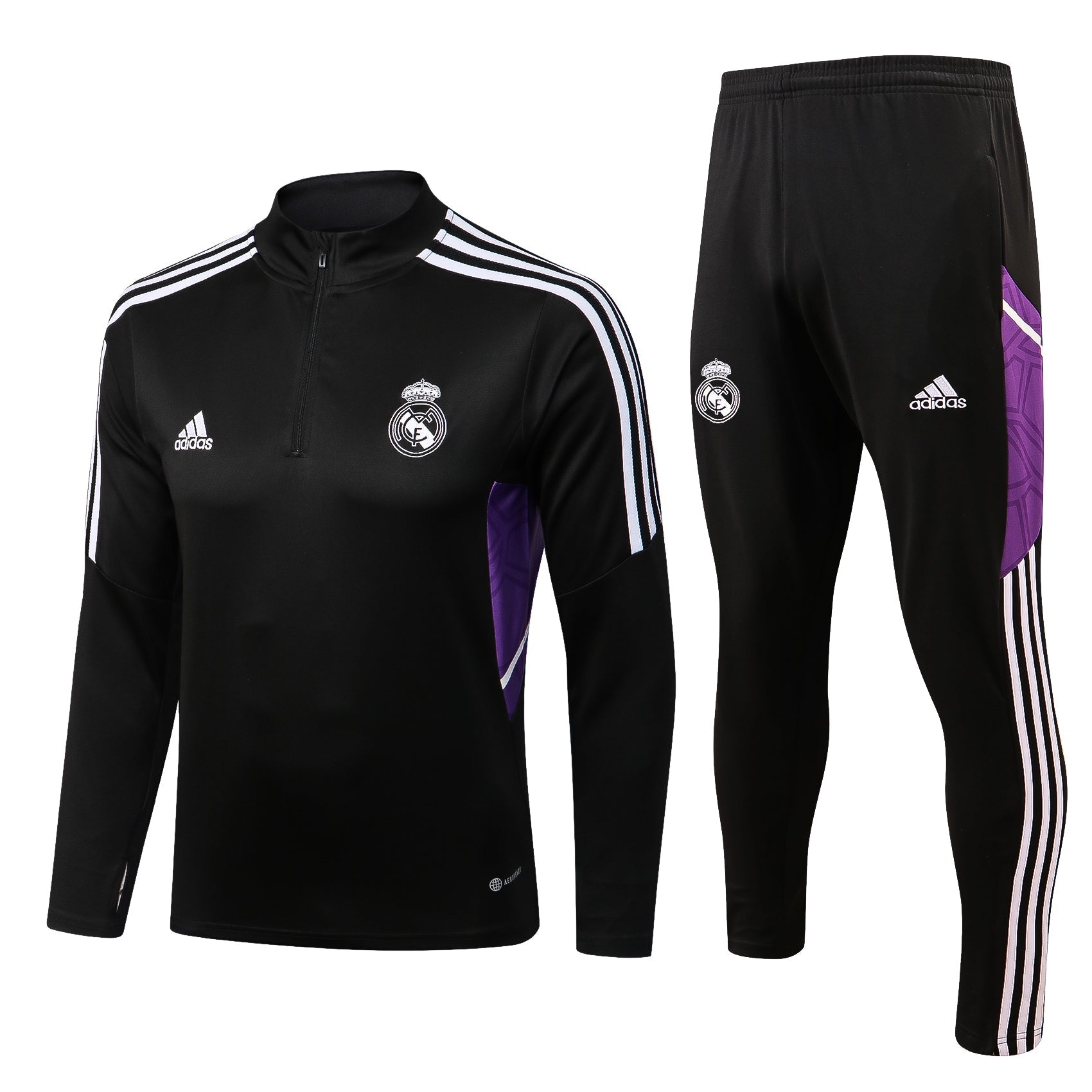 Real Madrid - Survêtement - 1/2 Zip - Vue de face