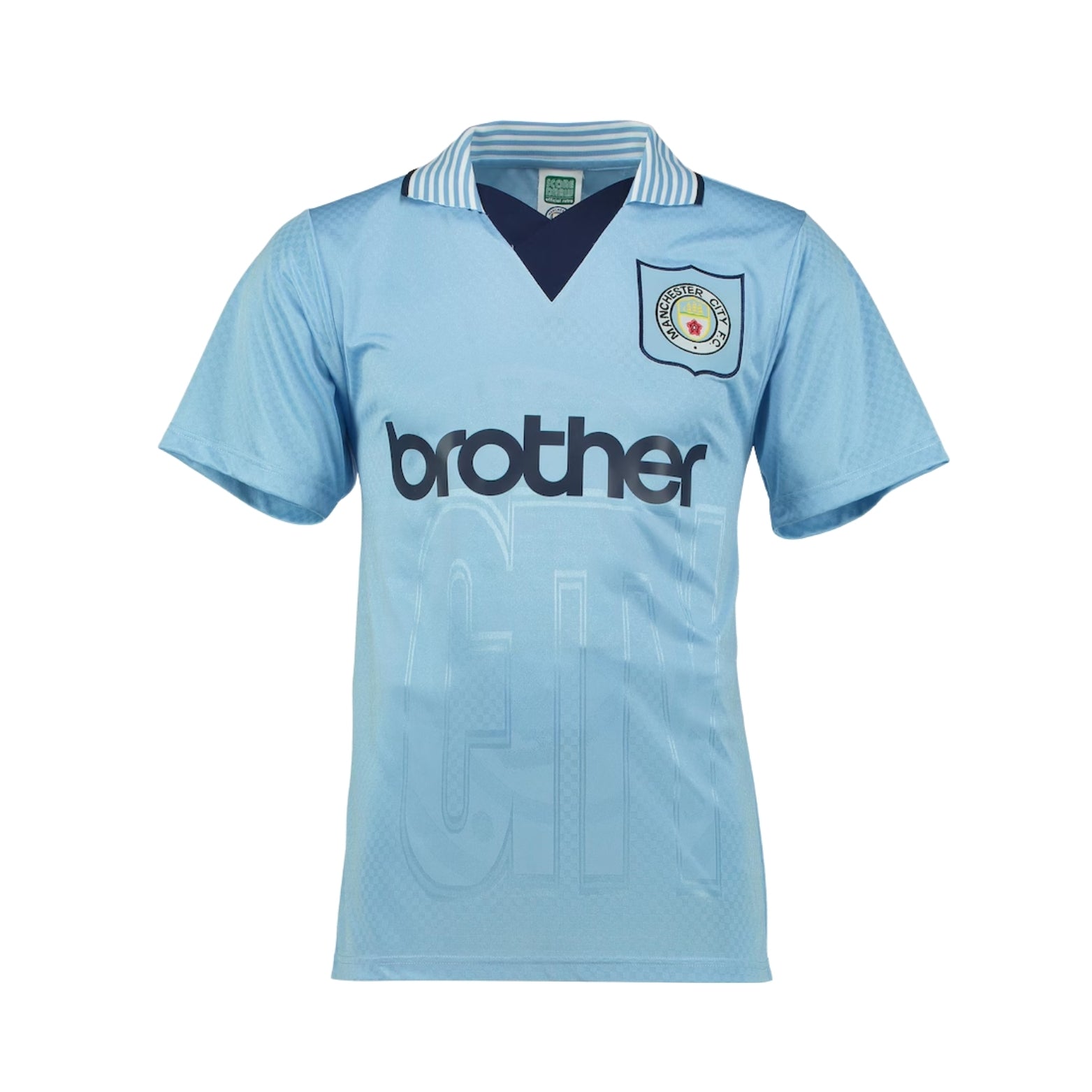Manchester City Domicile 96/97 - Vue de face