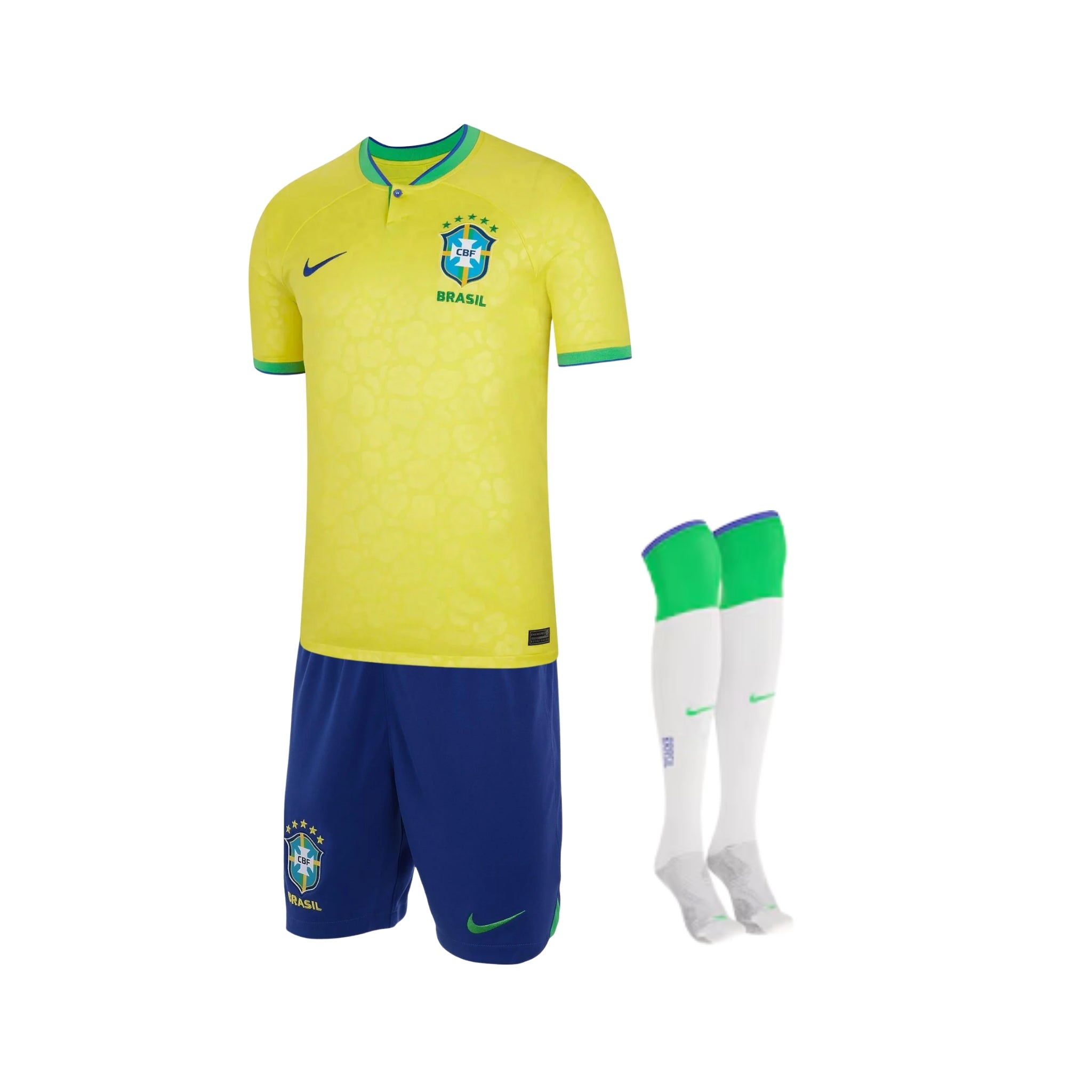 Kit - Brésil Domicile 22/23 - Vue de face