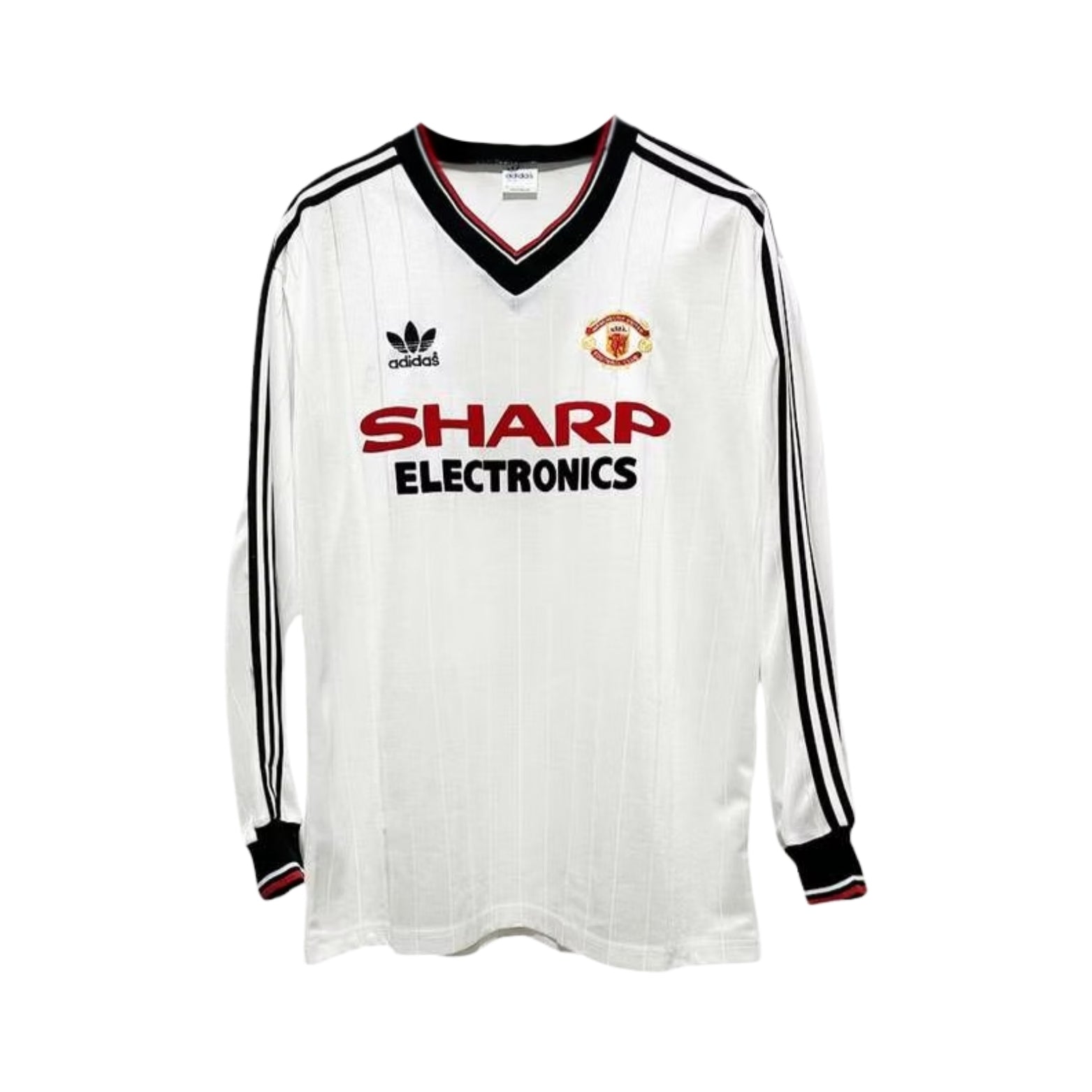 Manchester United Extérieur 82/83 - Manches Longues - Vue de face