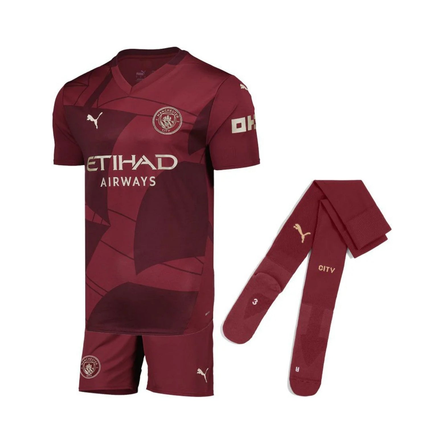 Kit - Manchester City Troisième 24/25 - Vue de face