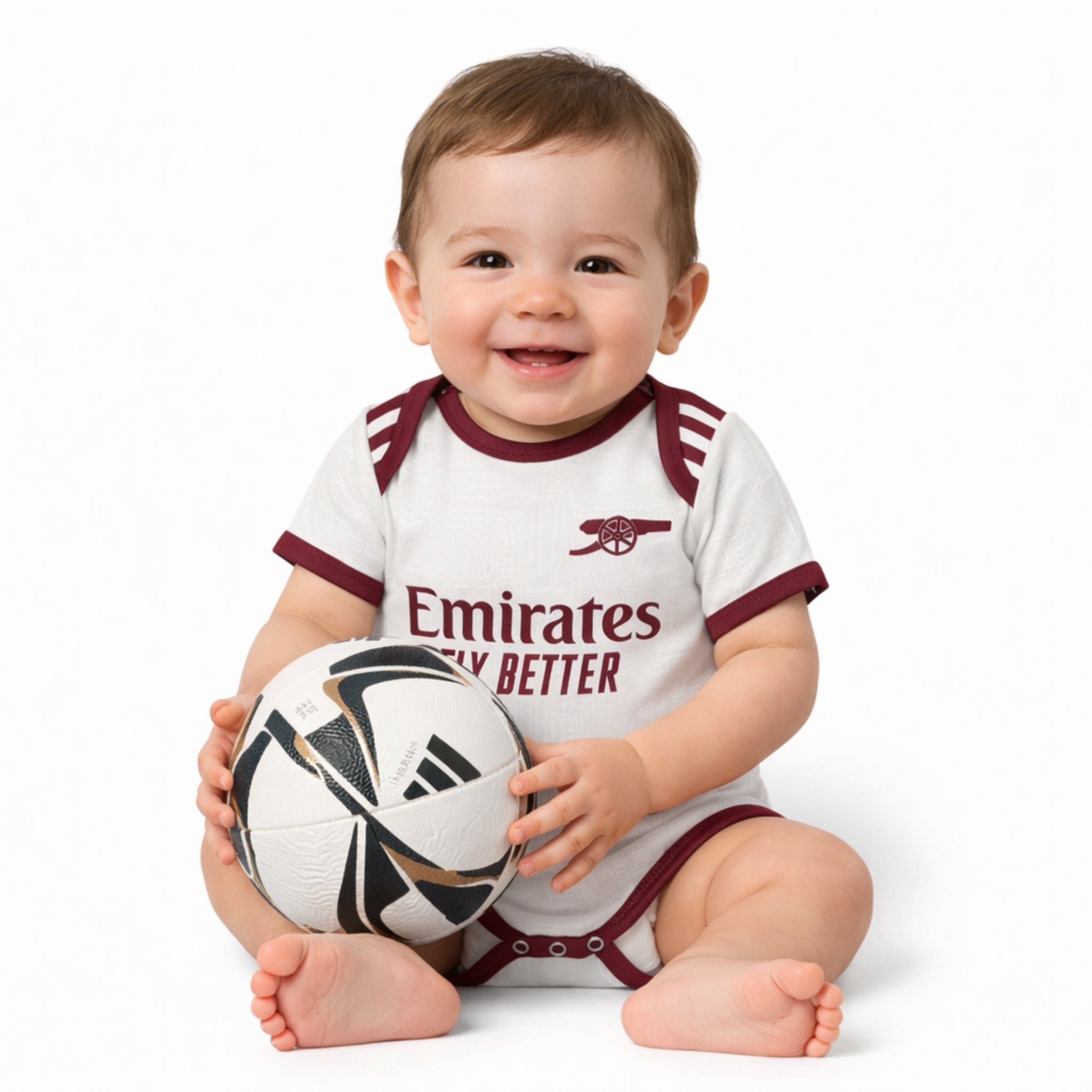 Body Bébé Arsenal Troisième 25/26 - Vue de dos