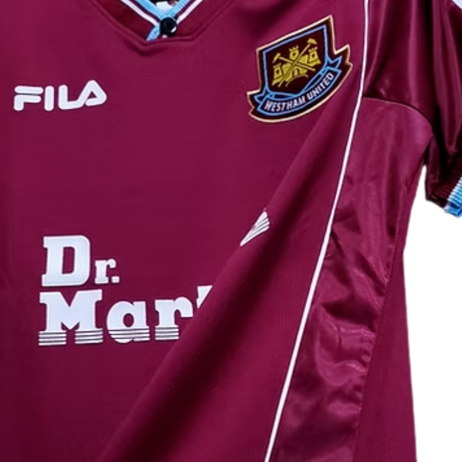 West Ham United Domicile 99/00 - Détail