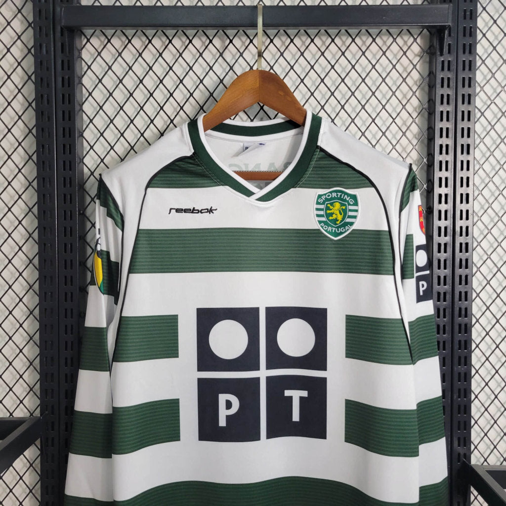 Sporting Domicile 02/03 - Manches Longues - Détail