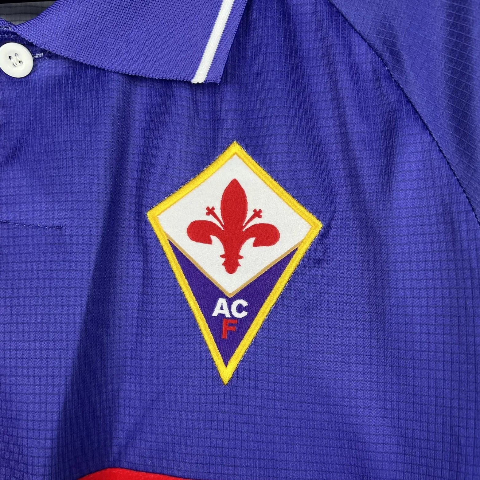 Fiorentina Domicile 98/99 - Manches Longues - Porté