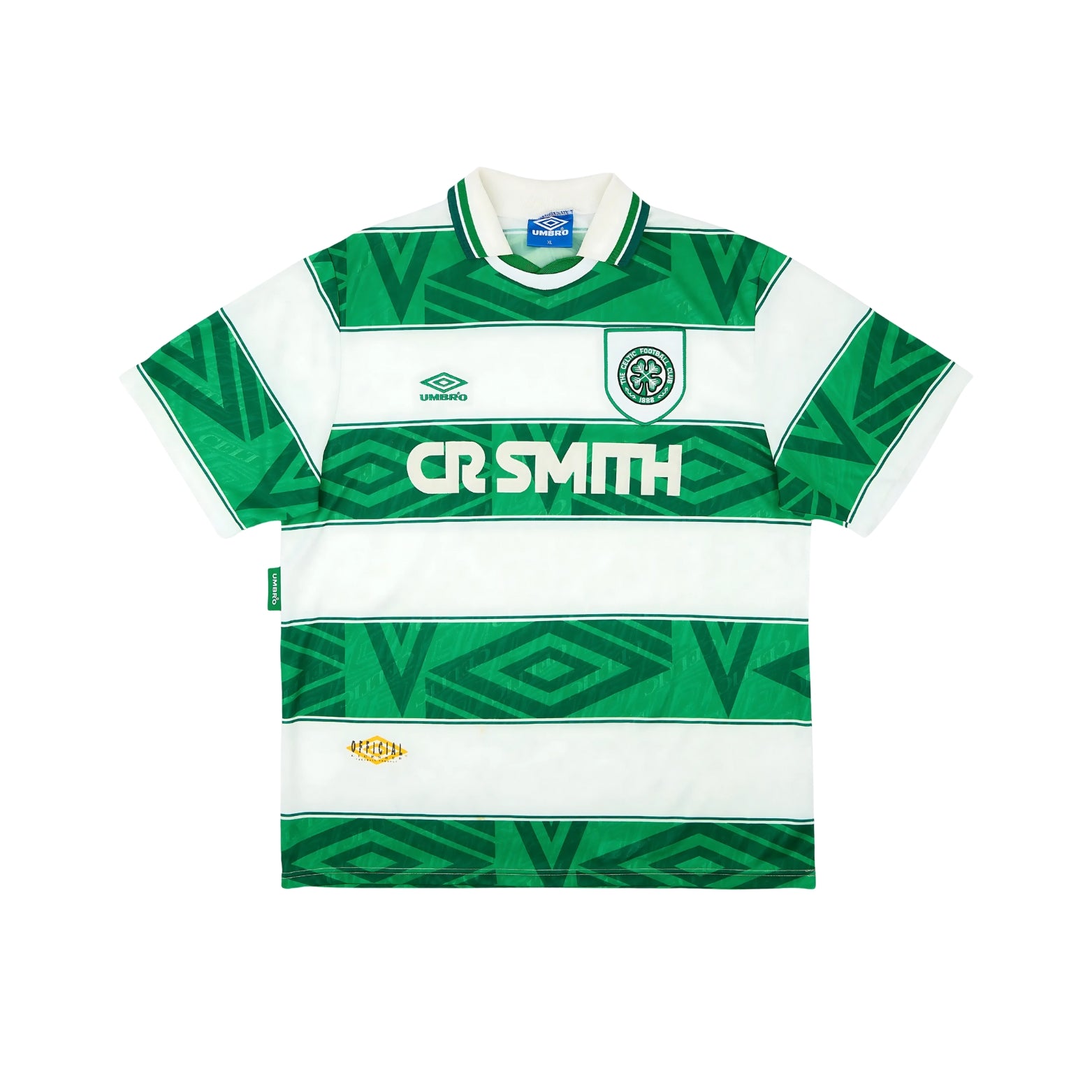 Celtic Domicile 93/94 - Vue de face