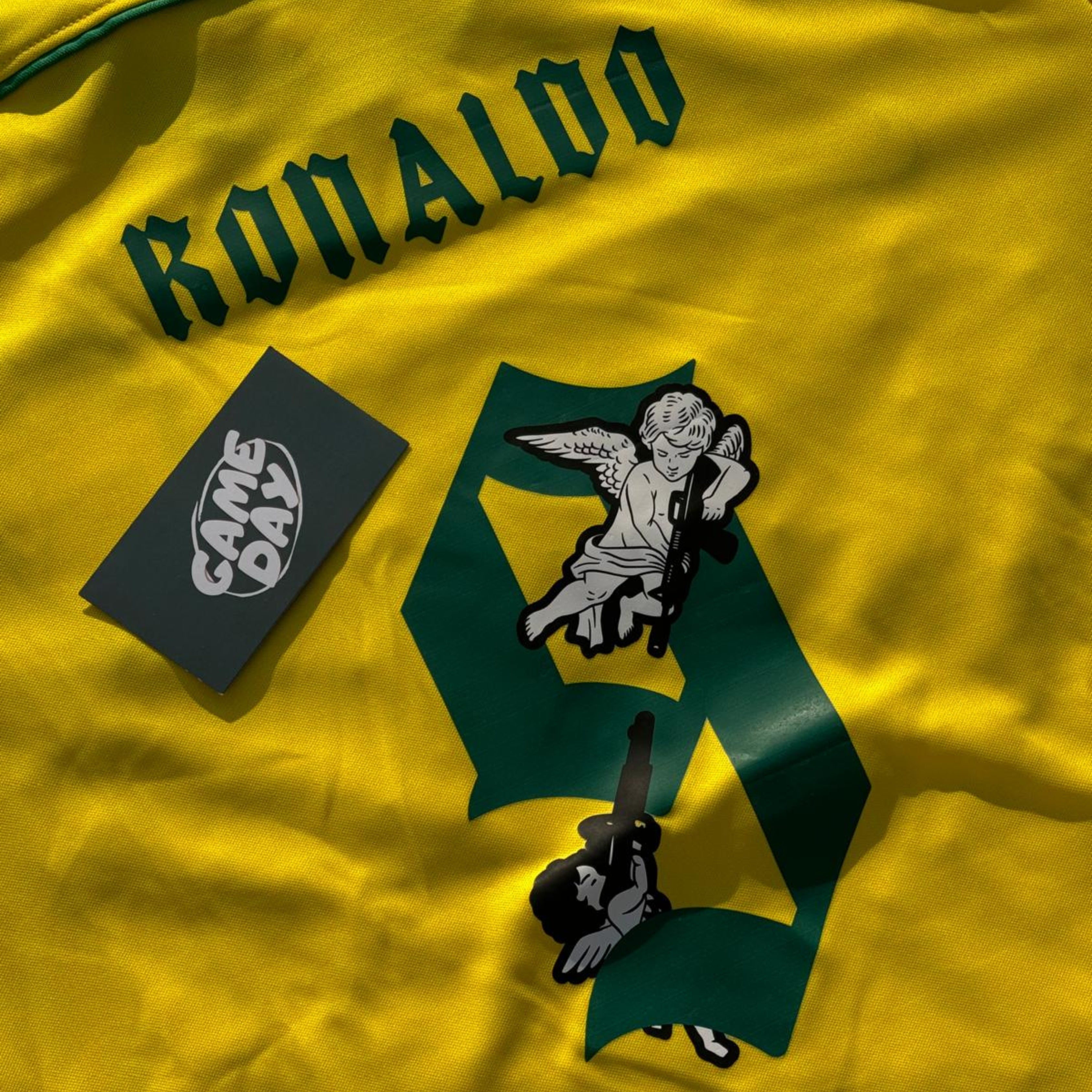 Brésil Domicile 98/99 - Edition Exclusive - Vue de dos