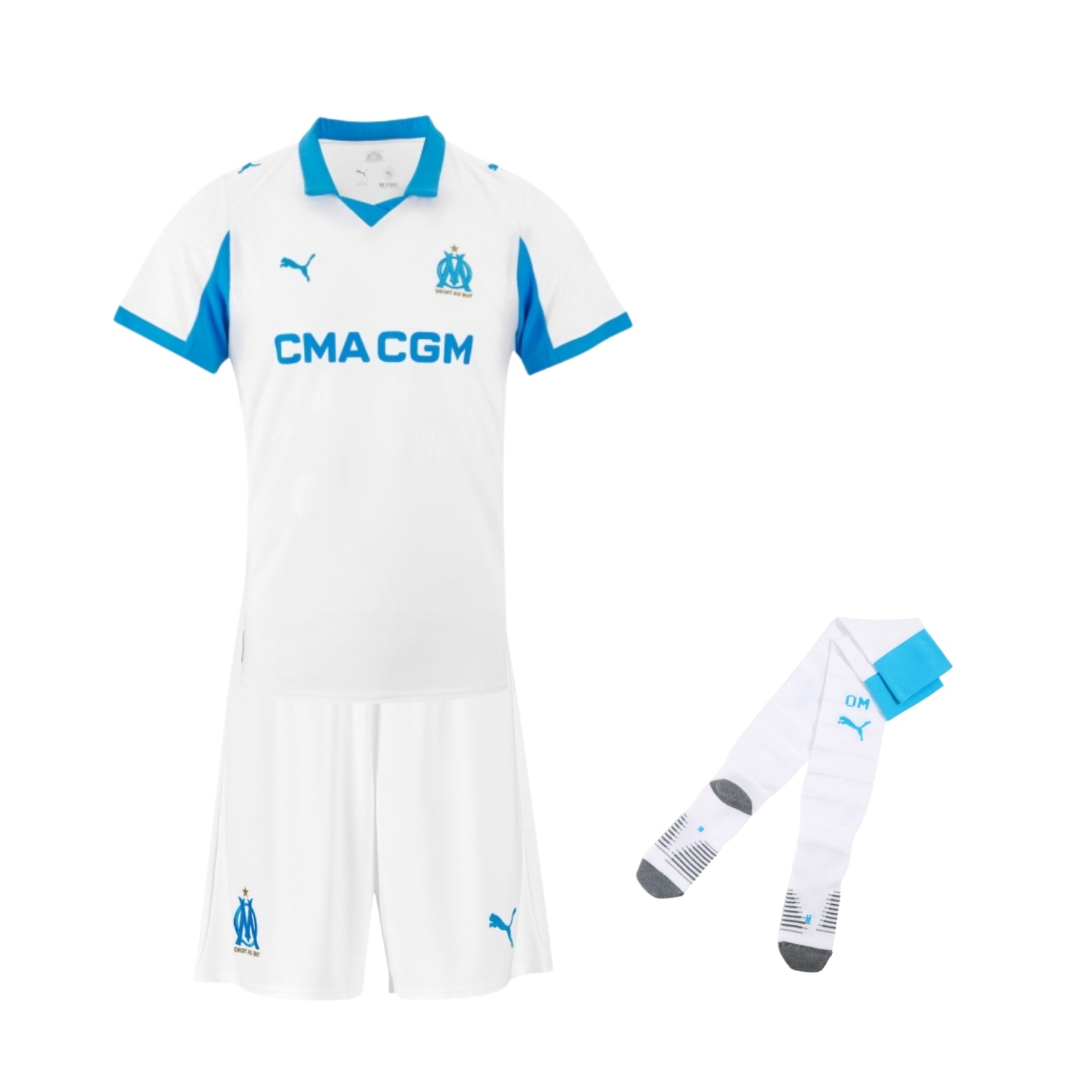 Kit - Olympique de Marseille Domicile 25/26 - Vue de face