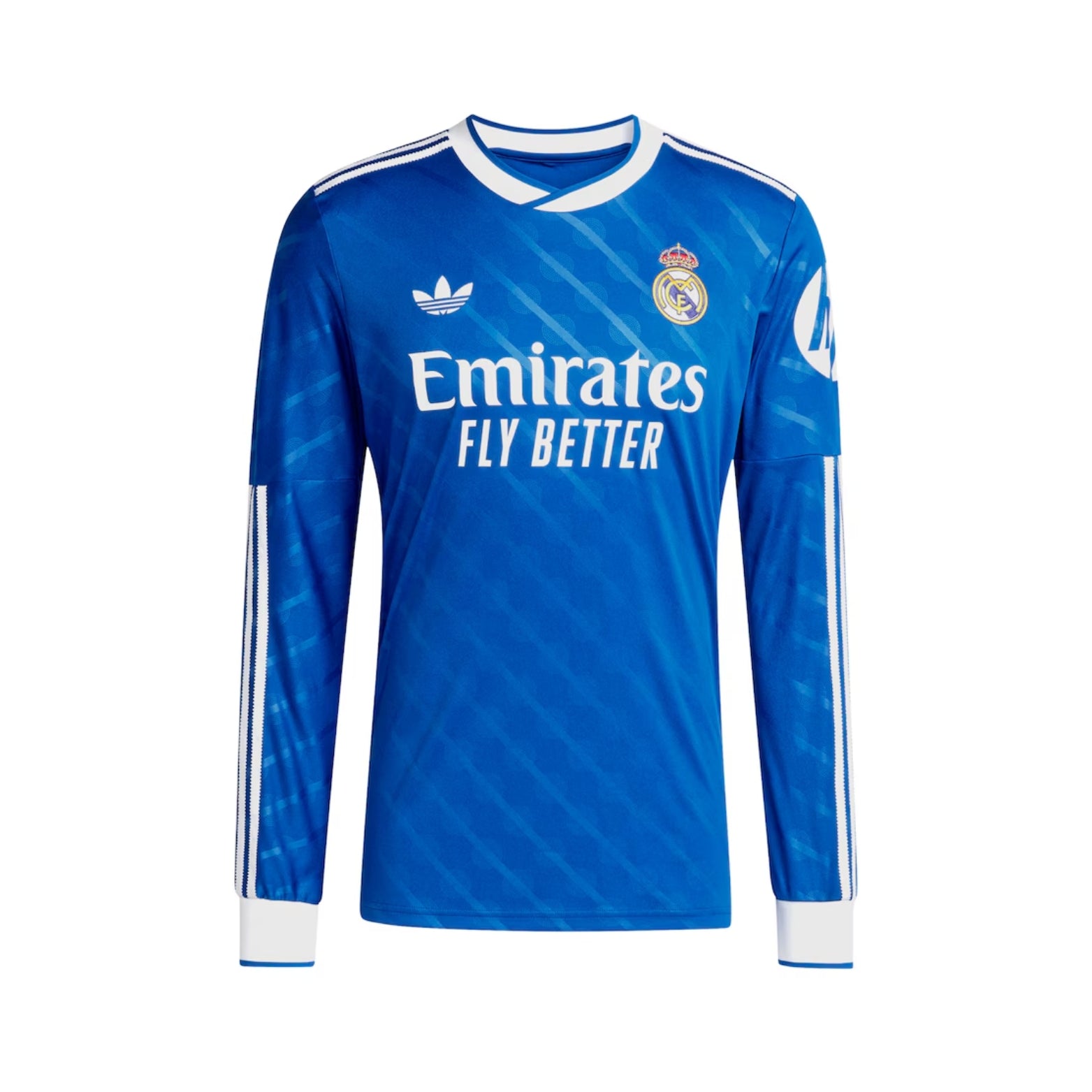 Real Madrid Troisième 25/26 - Manches Longues - Vue de face