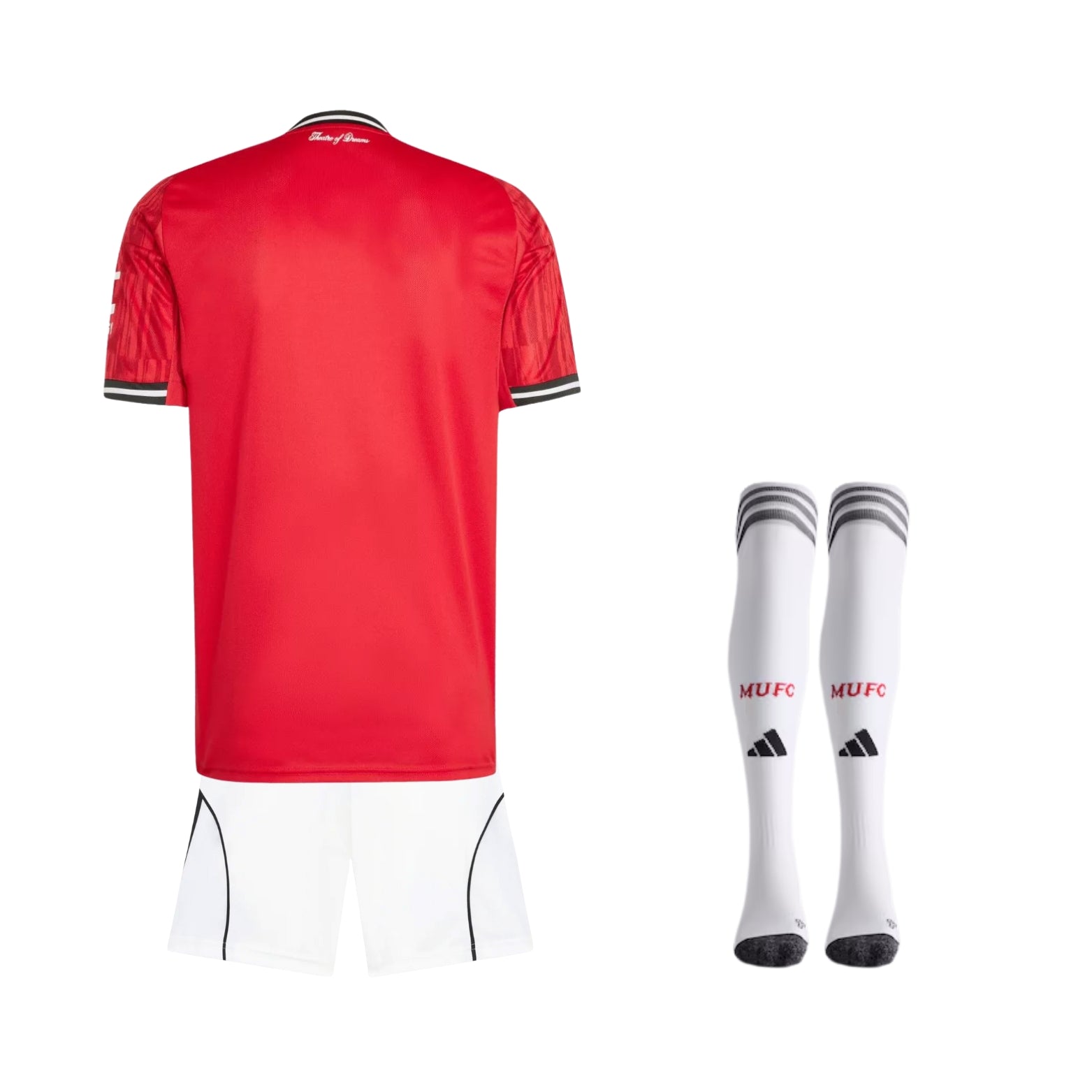Kit - Manchester United Domicile 25/26 - Vue de dos