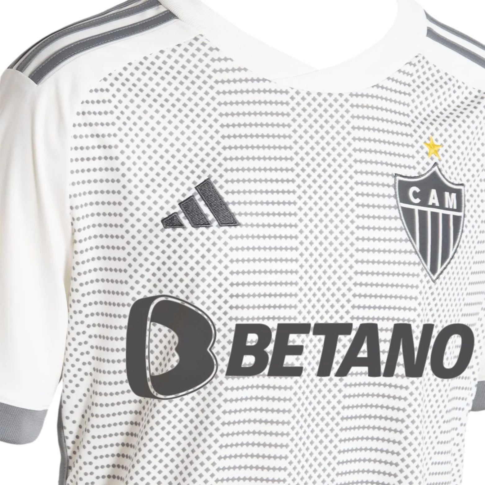 Atlético Mineiro Extérieur 24/25 - Vue rapprochée