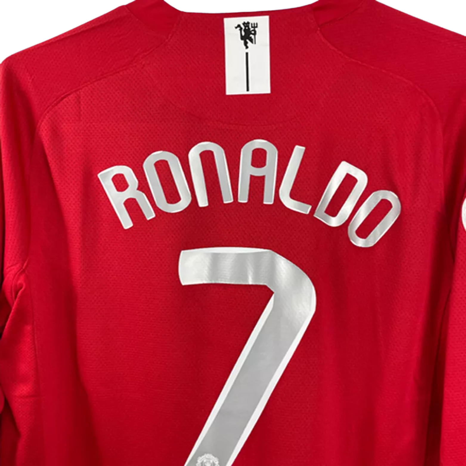 Manchester United Domicile 07/08 - Finale de la Ligue des Champions - Ronaldo 7 - Détail