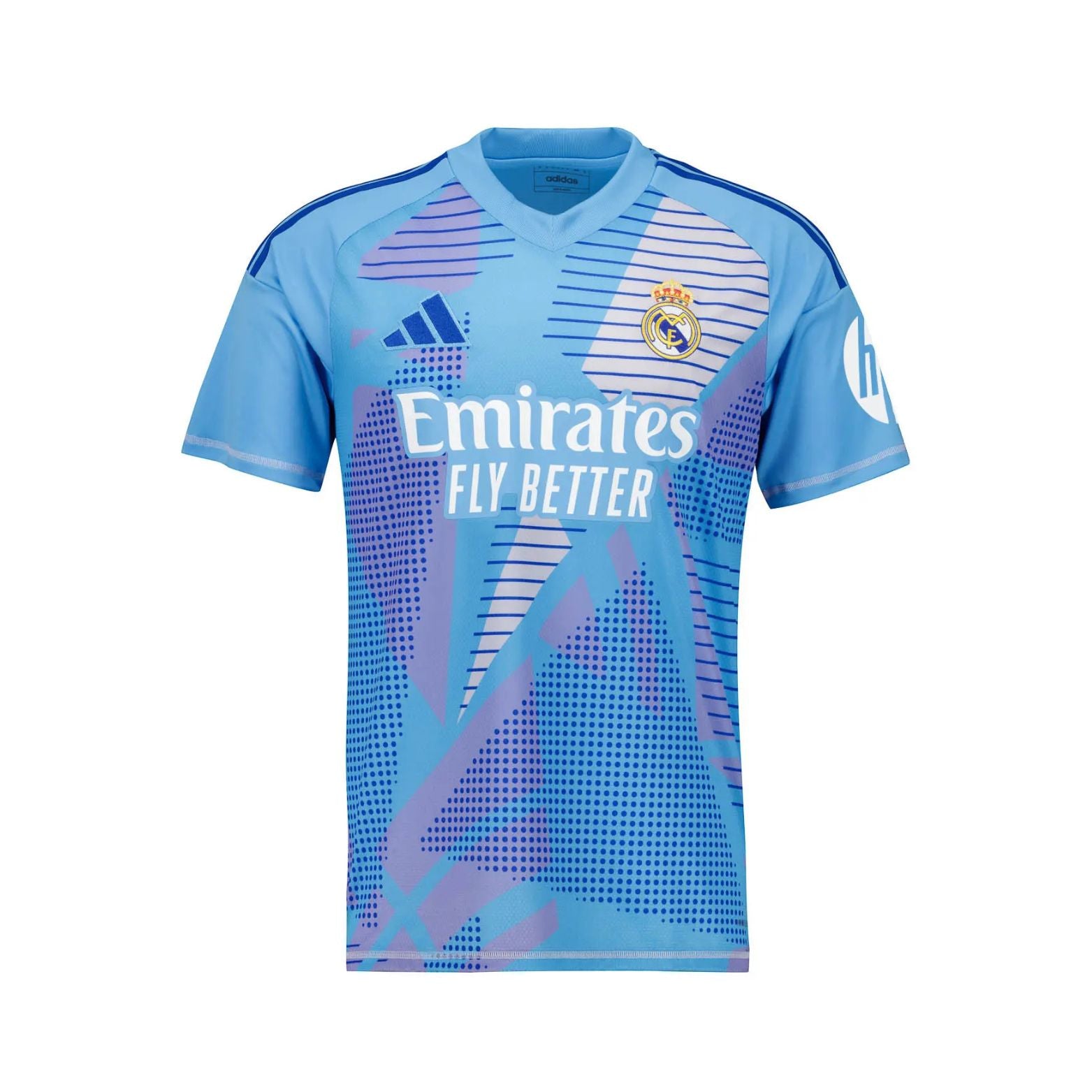Real Madrid Gardiens de But 24/25 - Symbole HP inclus - Vue de face