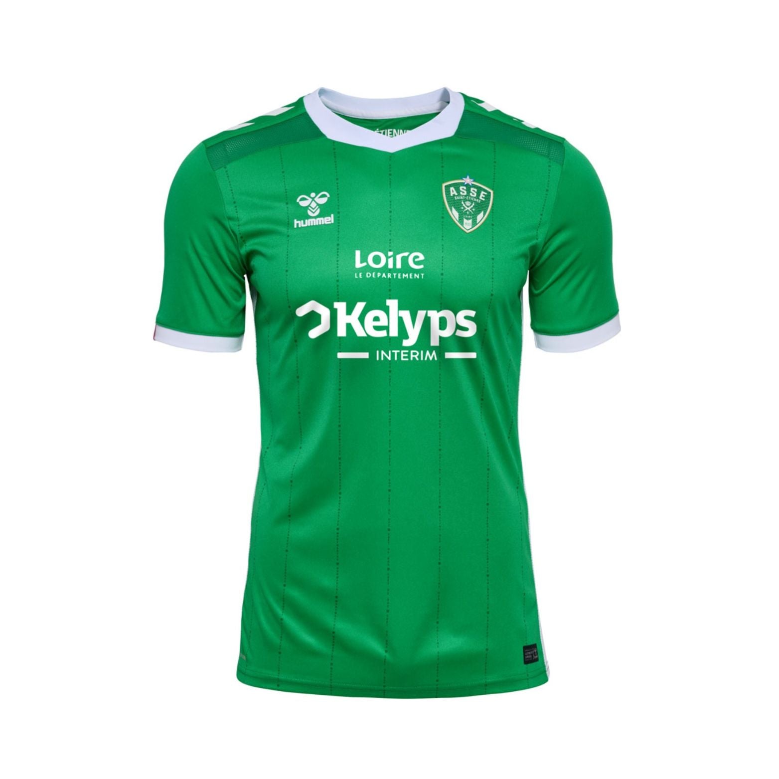 Saint-Étienne Domicile 24/25 - Tous les Sponsors - Vue de face
