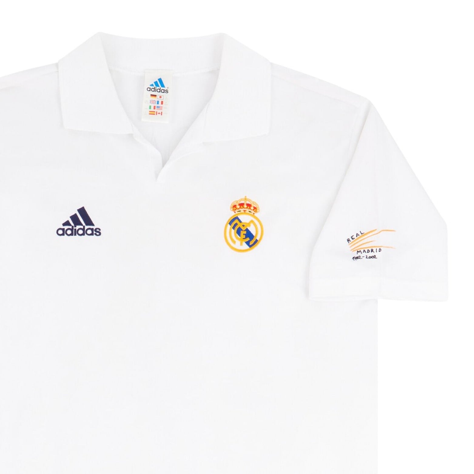 Real Madrid Domicile 01/02 - 100e Anniversaire - Détail
